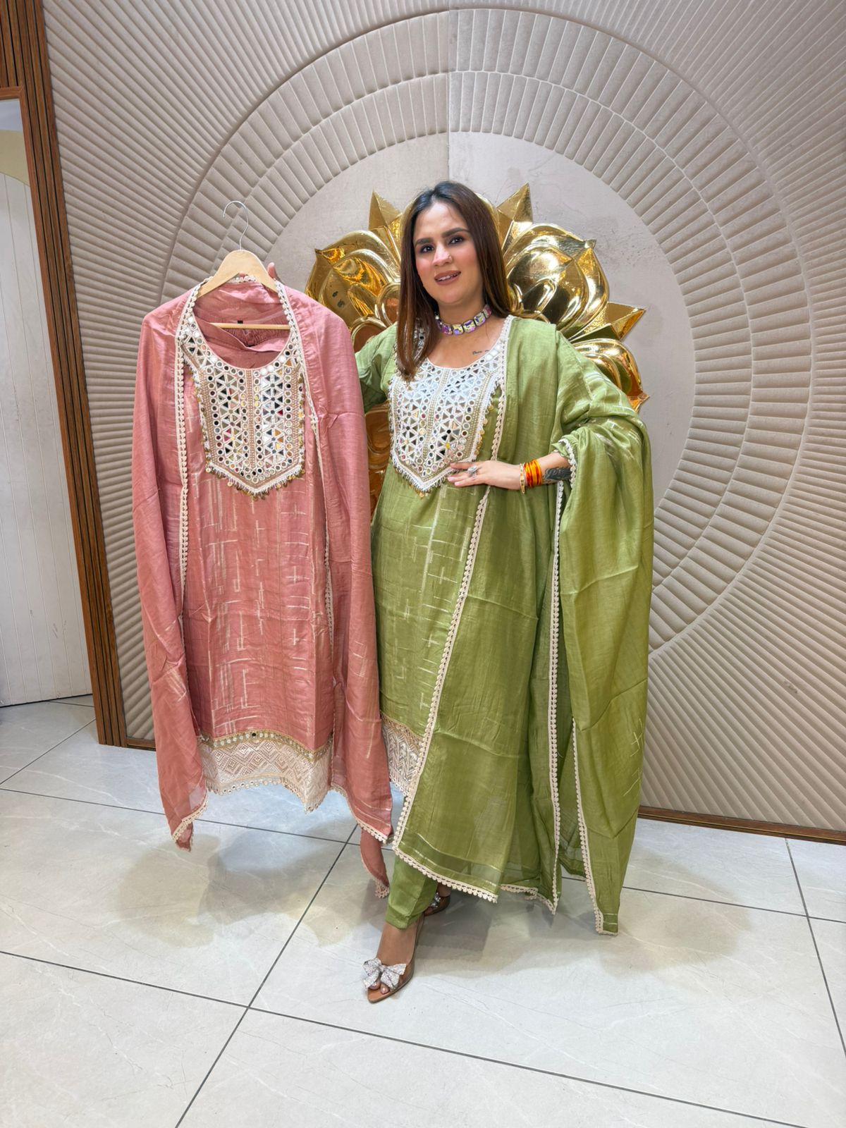 Beautiful elegant partywear suit pc2688