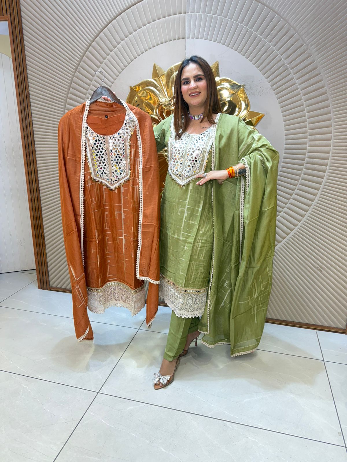 Beautiful elegant partywear suit pc2688