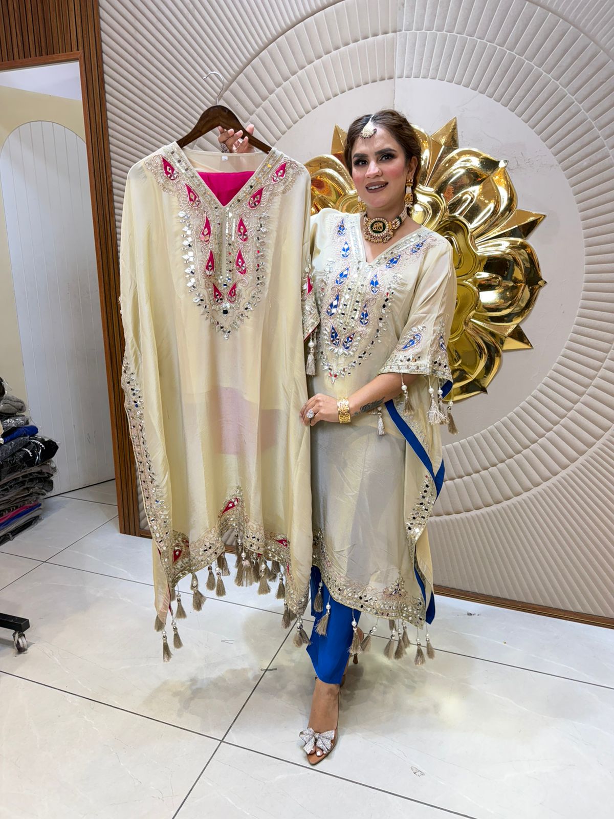 Beautiful elegent kaftan pc2507