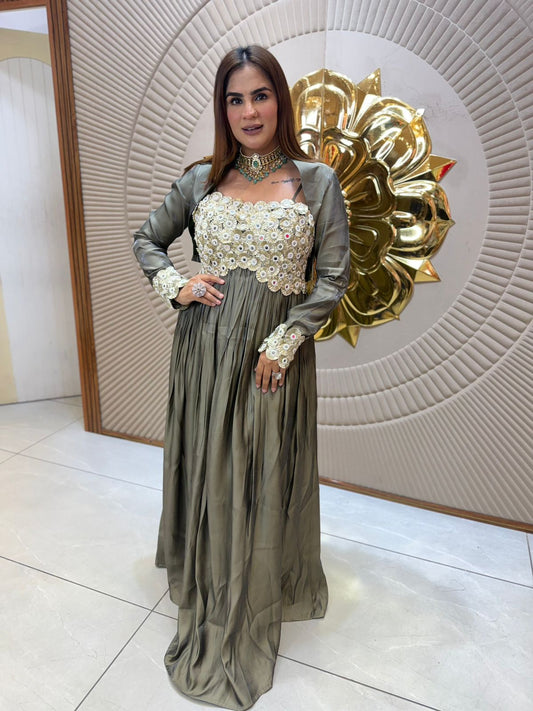 Beautiful elegent designer dress pc 2540