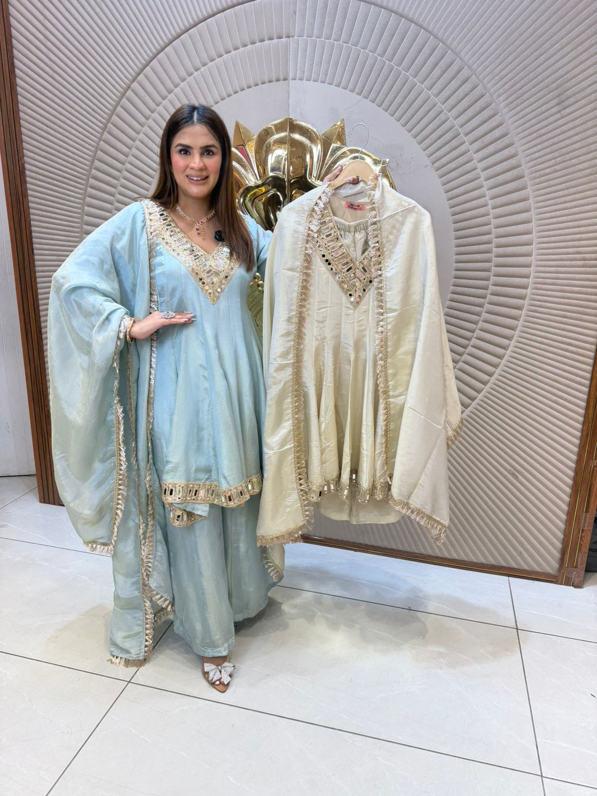 Beautiful elegent party wear suit pc 2665