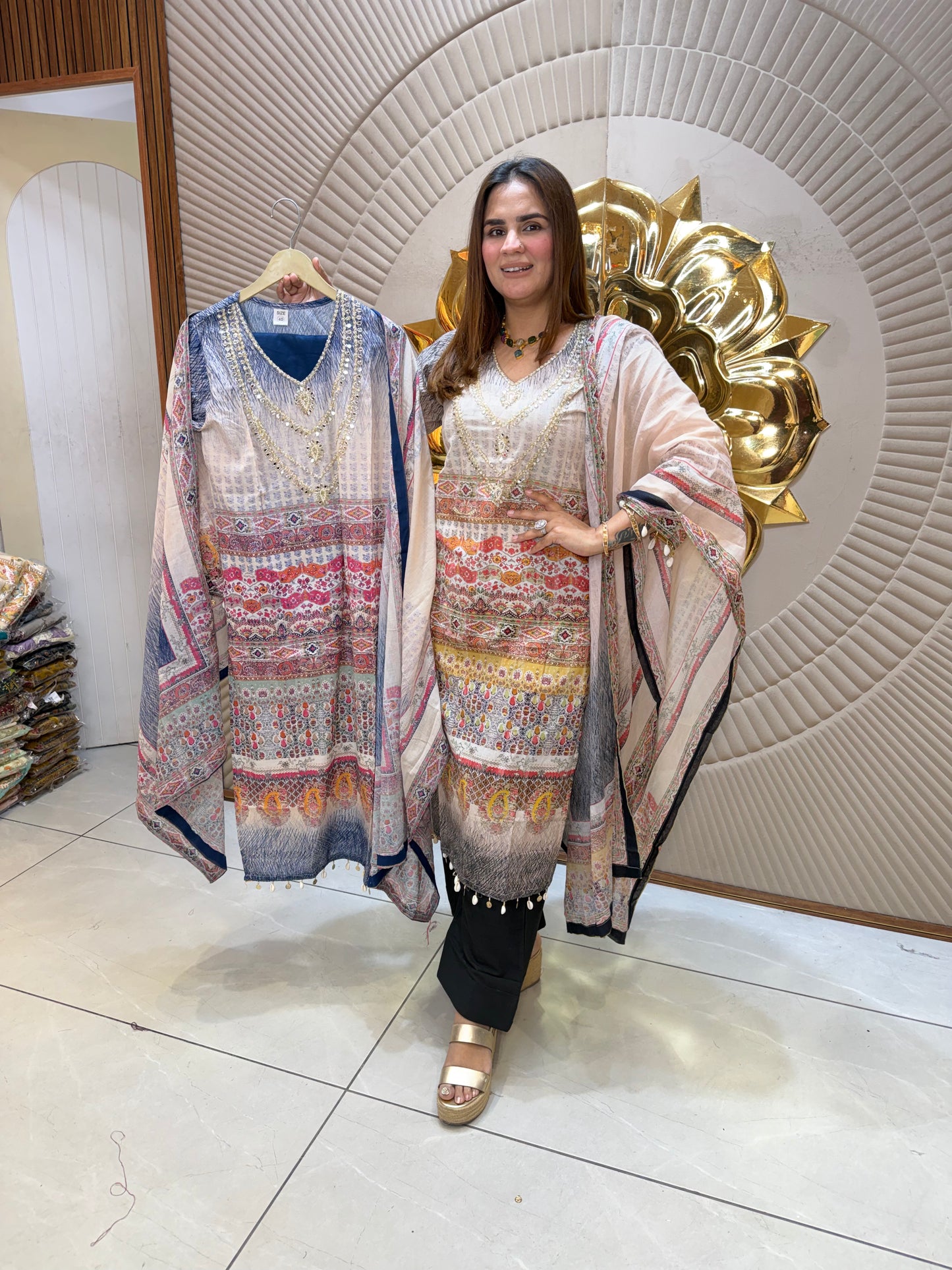 Beautiful elegant suit pc 2654
