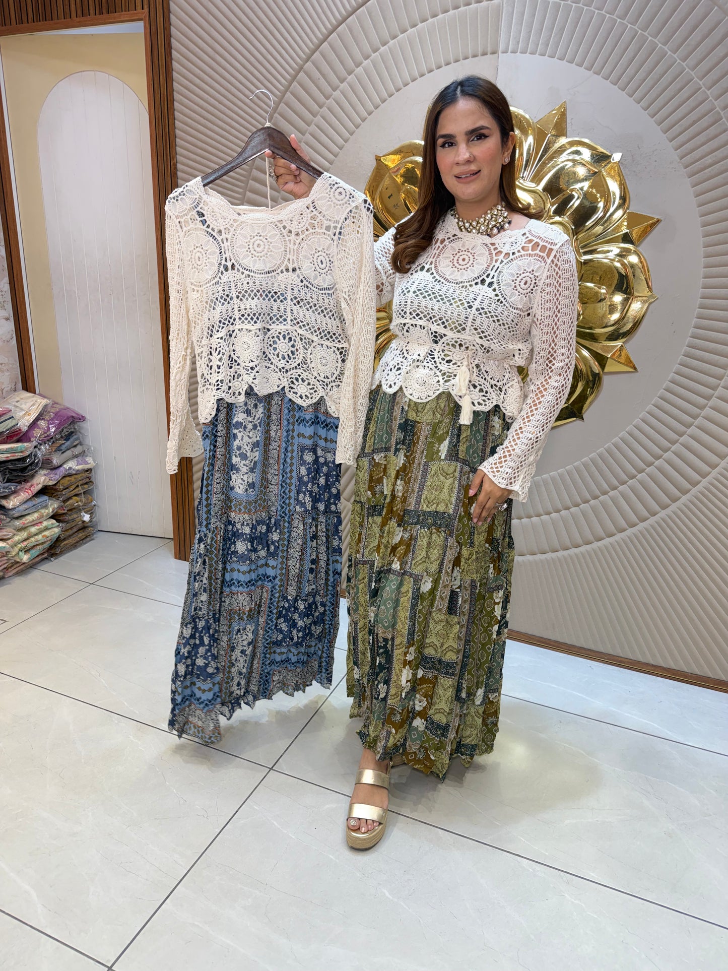 Beautiful elegent 2pc set pc 2663