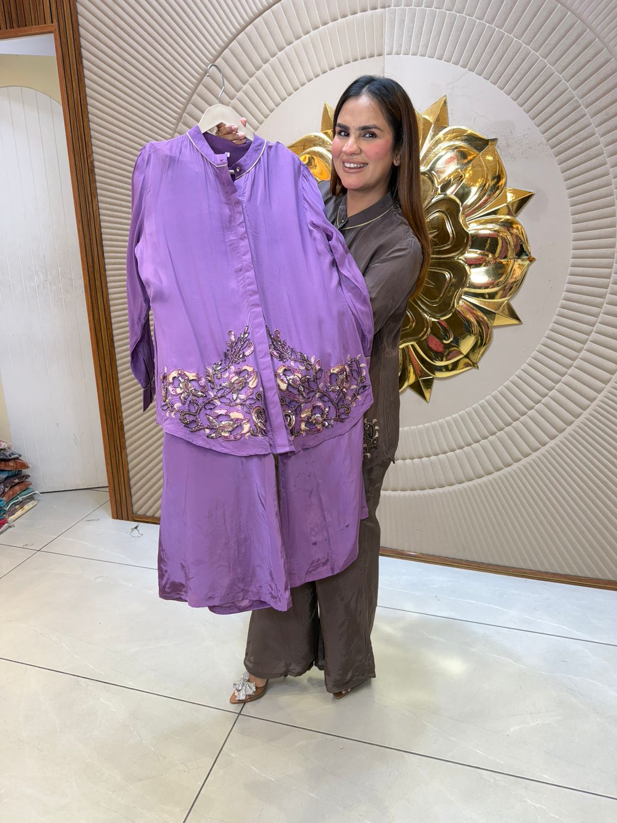 Beautiful elegant party wear cordset pc3034