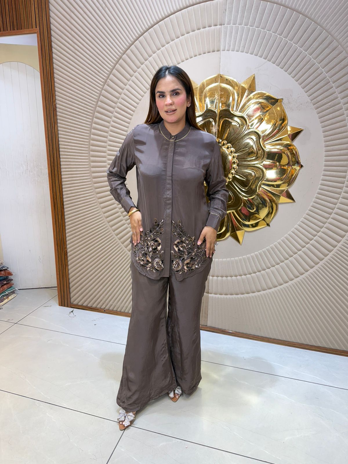 Beautiful elegant party wear cordset pc3034