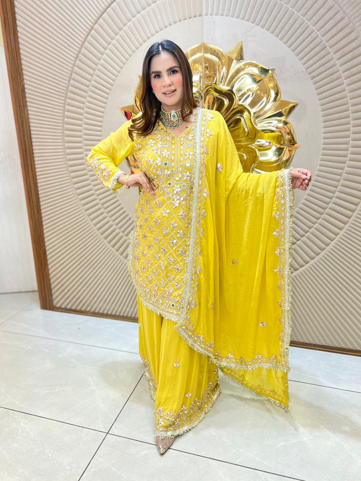 Beautiful elegant party wear suit pc3072