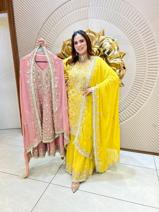 Beautiful elegant party wear suit pc3072