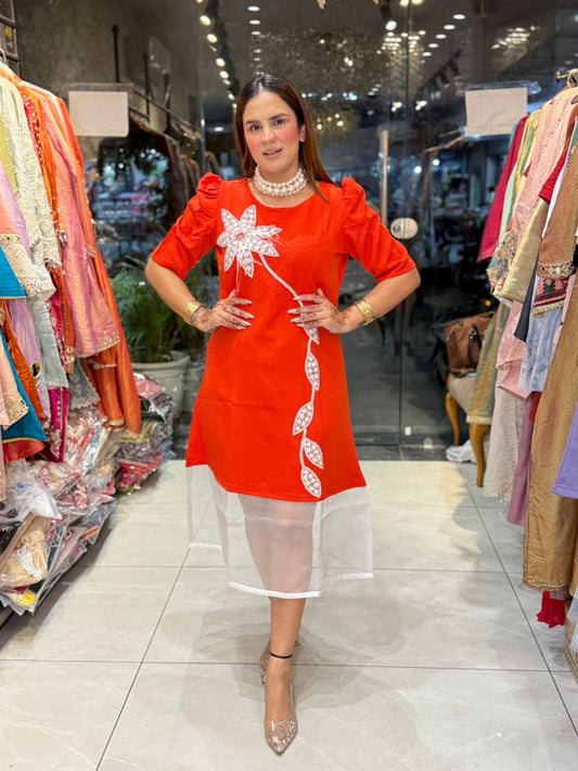 Beutiful elegent partywear dress pc2865