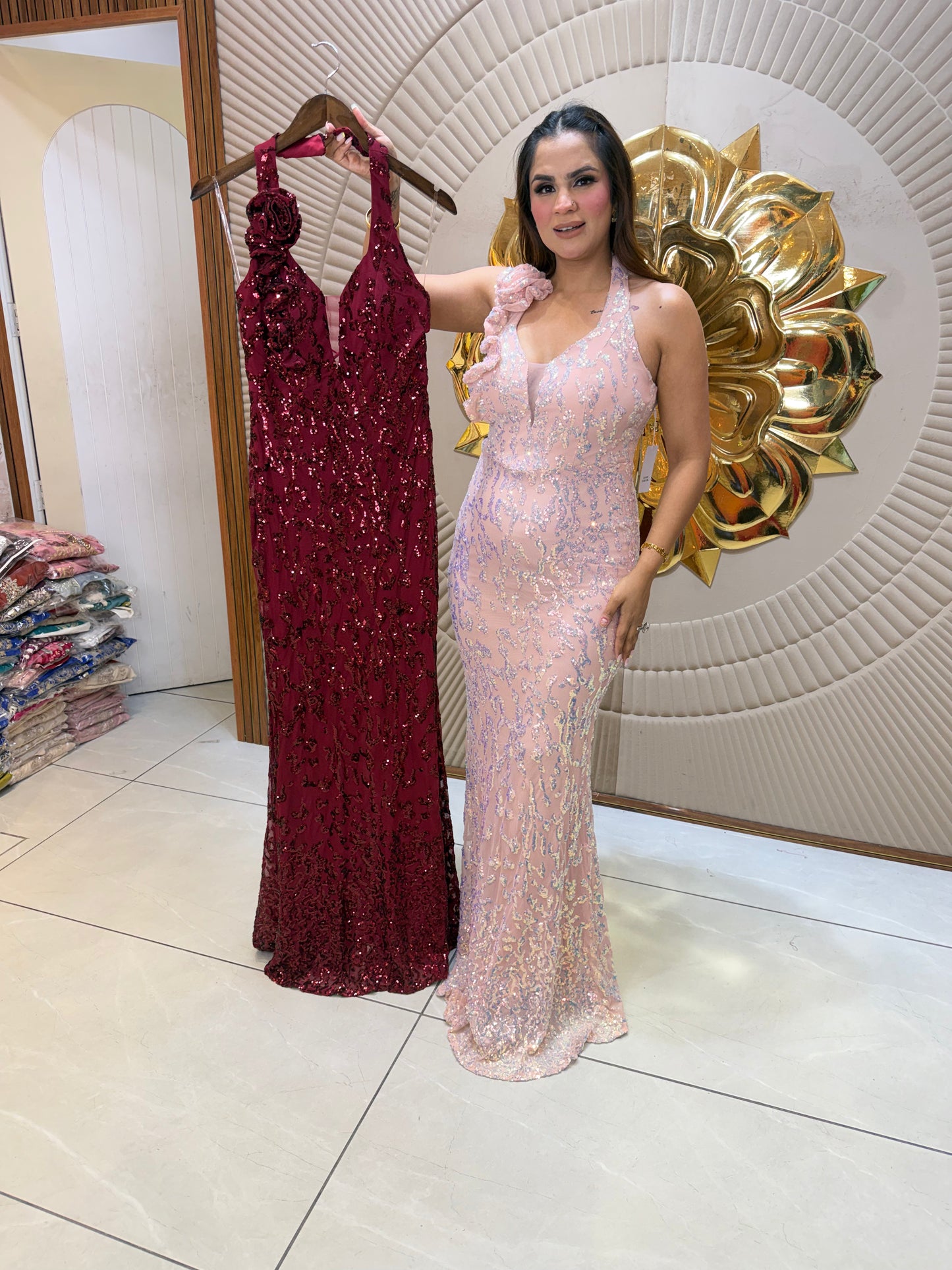 Beutiful elegant partywear dress pc3002