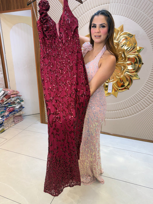 Beutiful elegant partywear dress pc3002