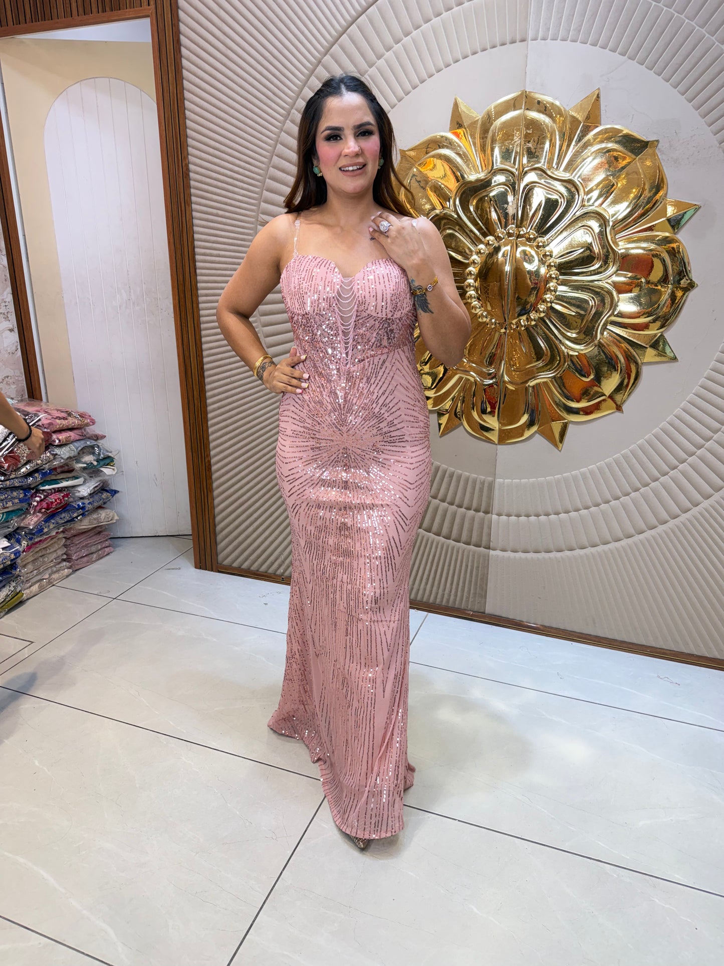 Beutiful elegent partywear dress pc2998