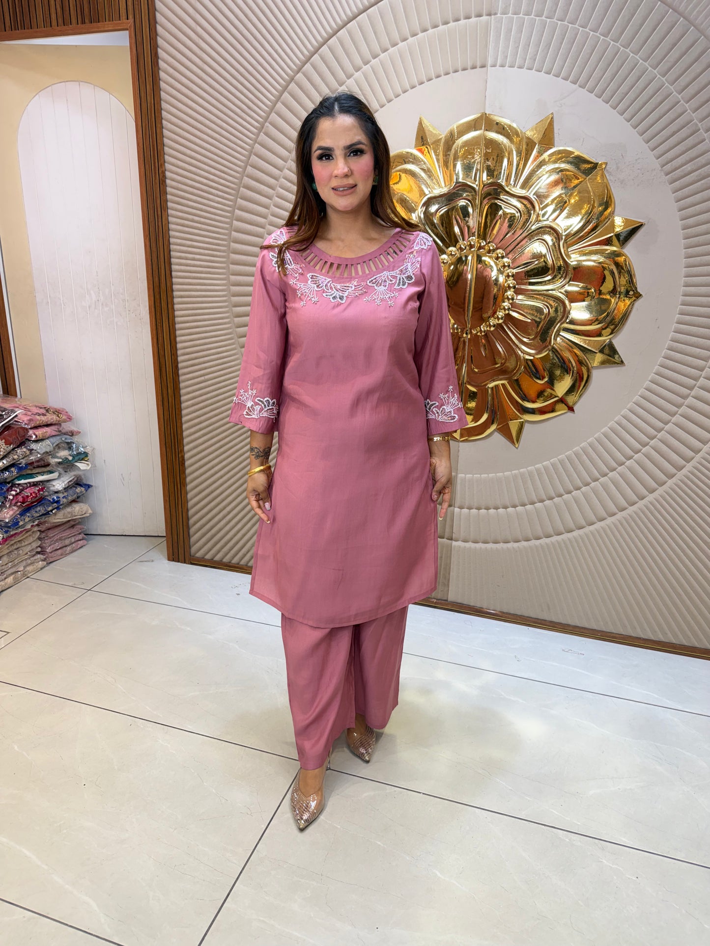 Beutiful elegent partywear cordset pc2995