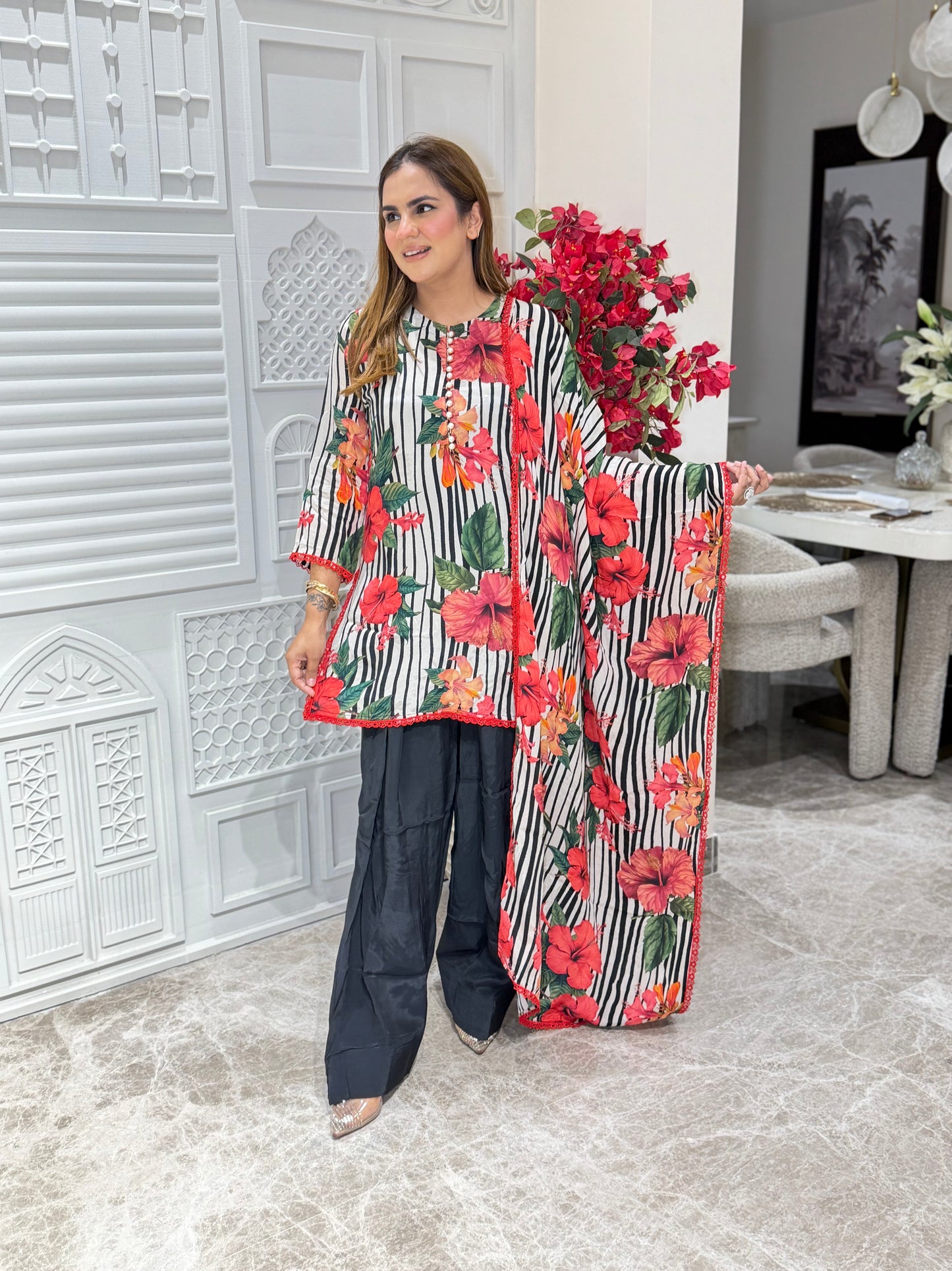 Beautiful Daily Wear Floral Print Suit PC3229