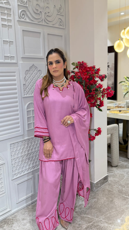 Elegant Suit with Dupatta  PC3276