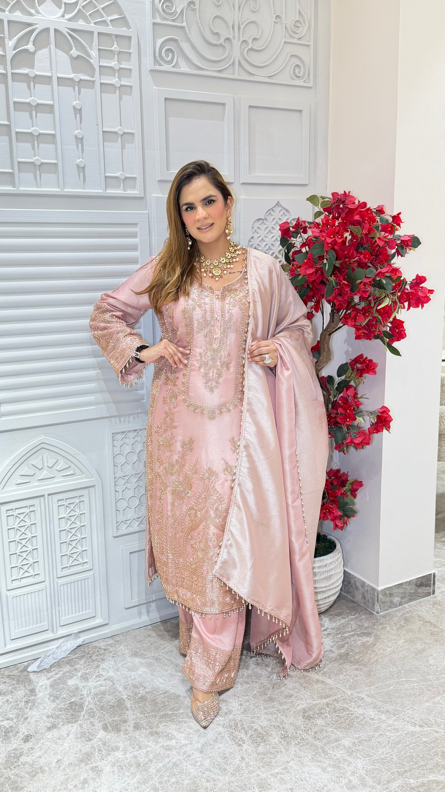 Elegant Suit with Heavy Work PC3278