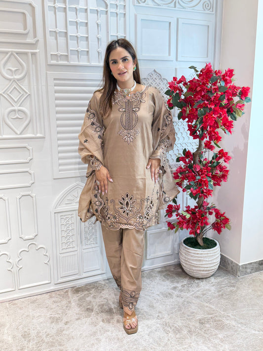 Beautiful Suit With Designer Dupatta pc3320
