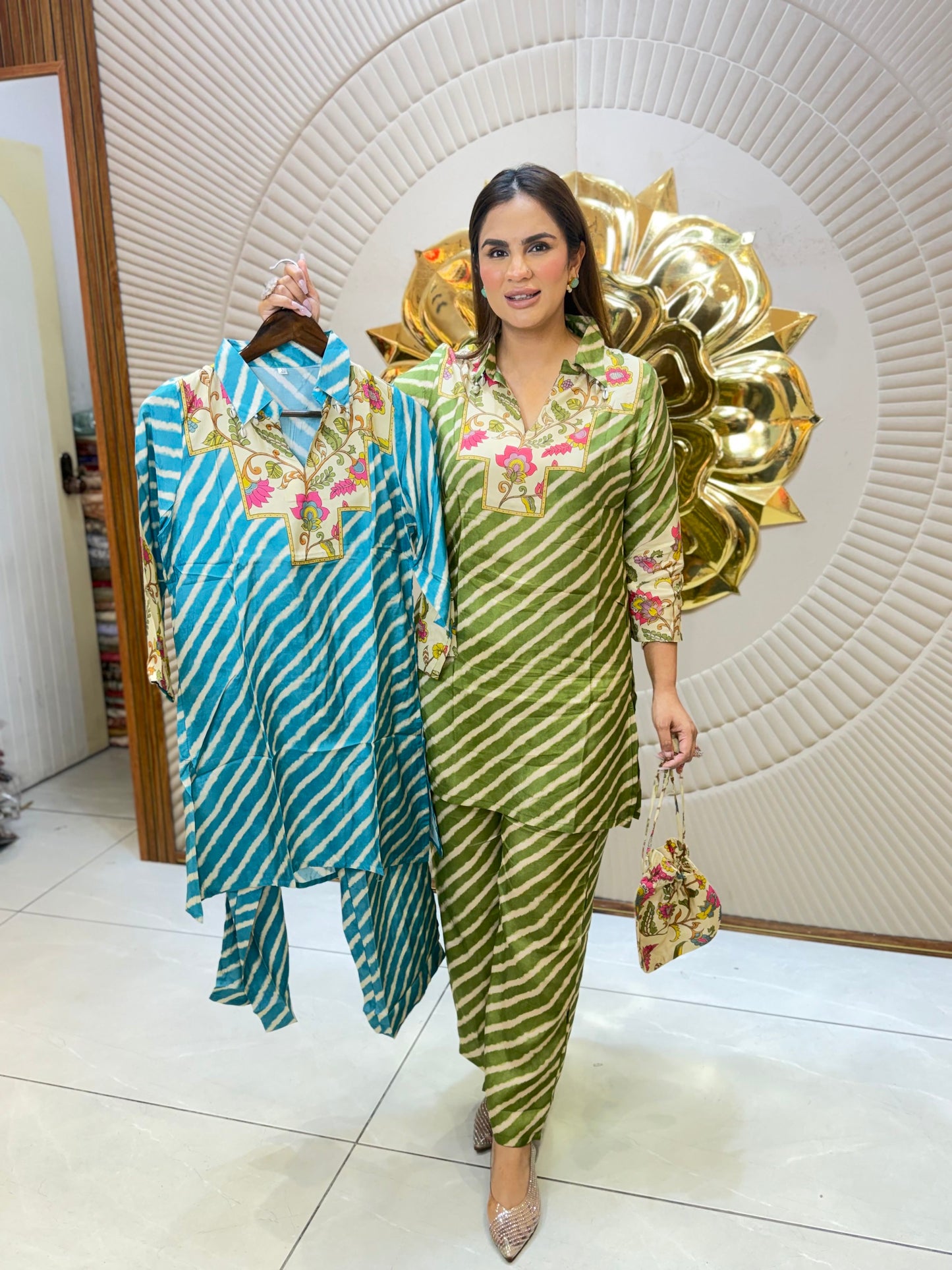 Elegant Printed Suit pc3326
