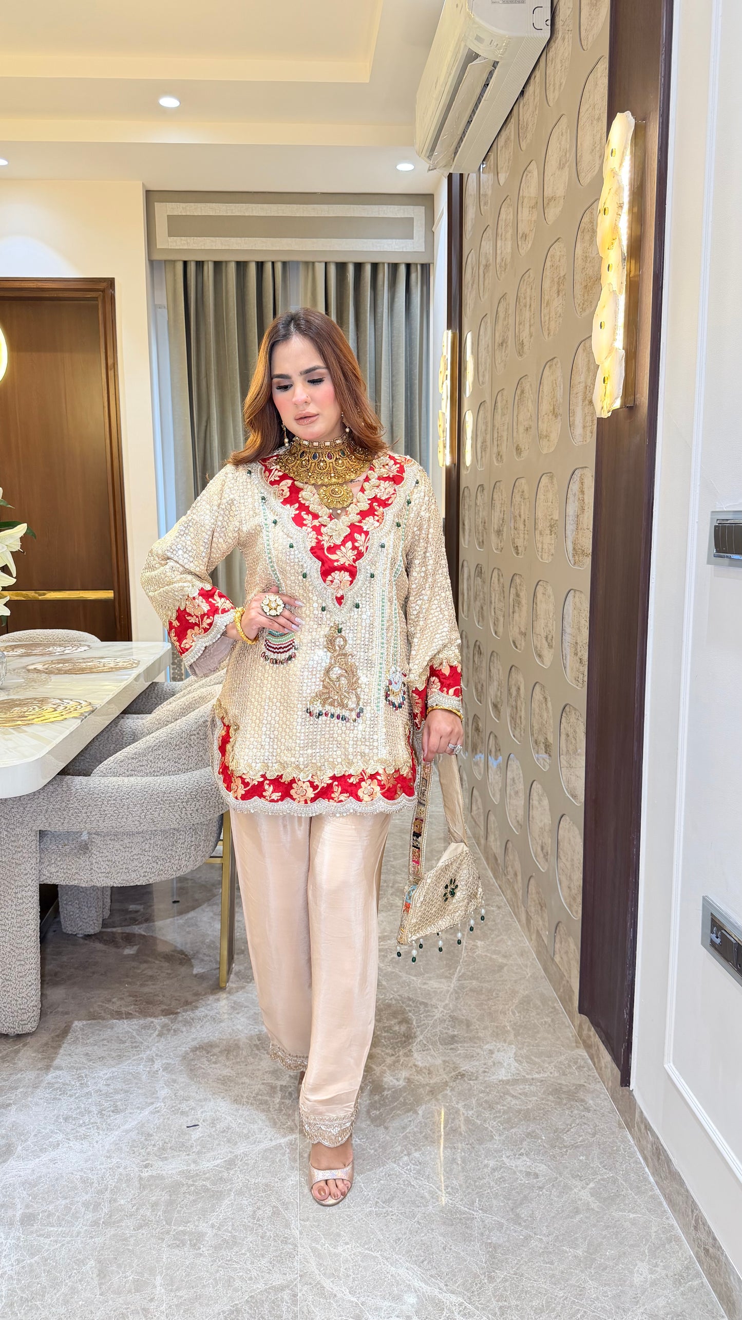 Beautiful Party Wear Co-Ord Set PC3331