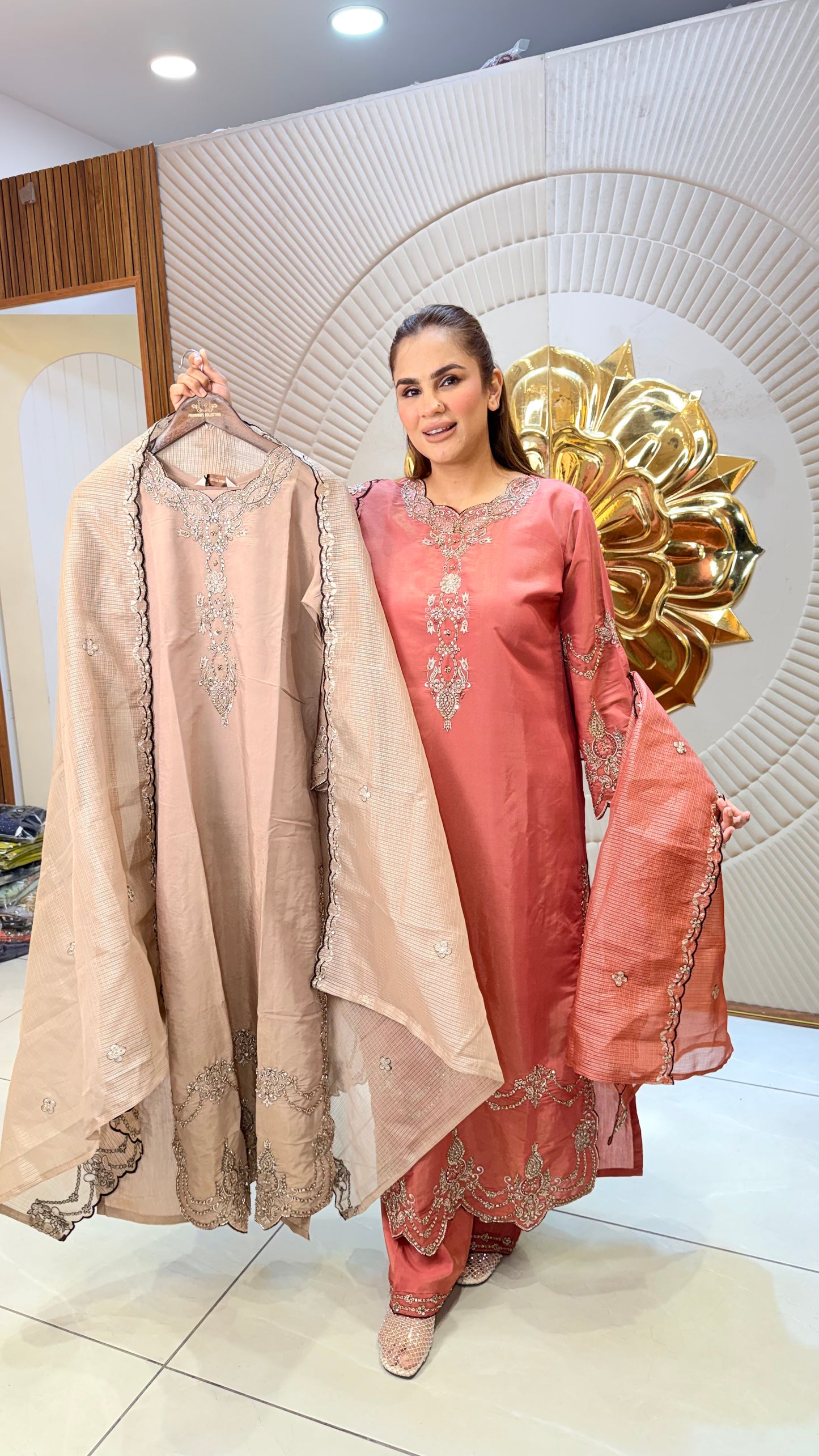Beautiful Straight kurta set PC3450