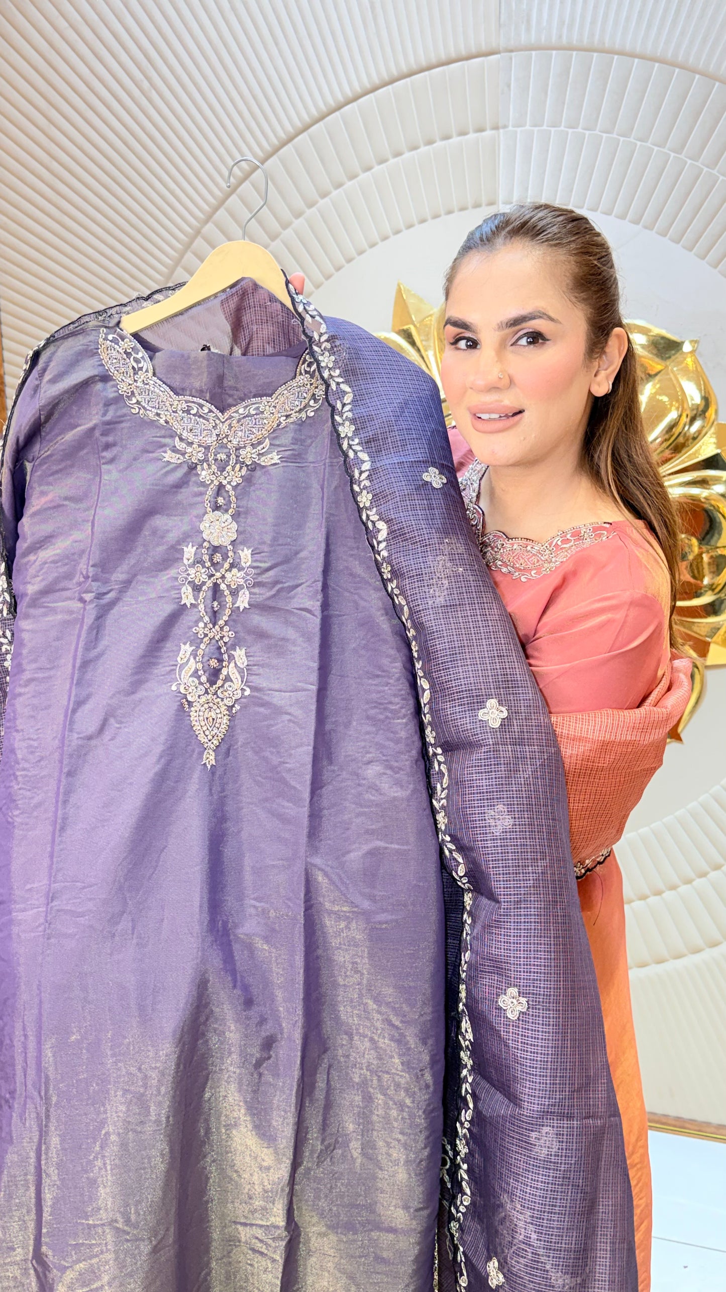 Beautiful Straight kurta set PC3450