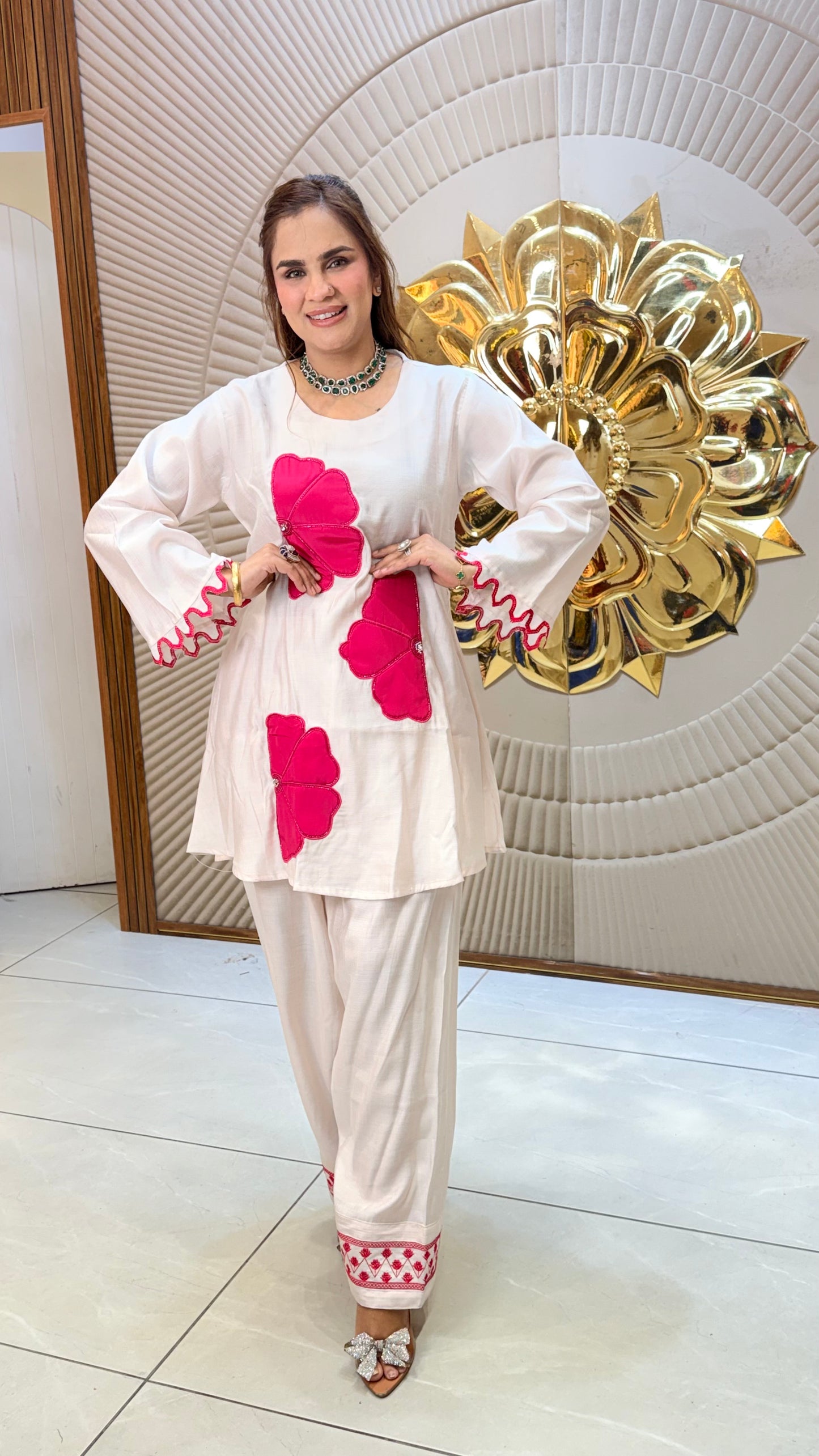 Elegant Farshi Co-ord Set PC3425