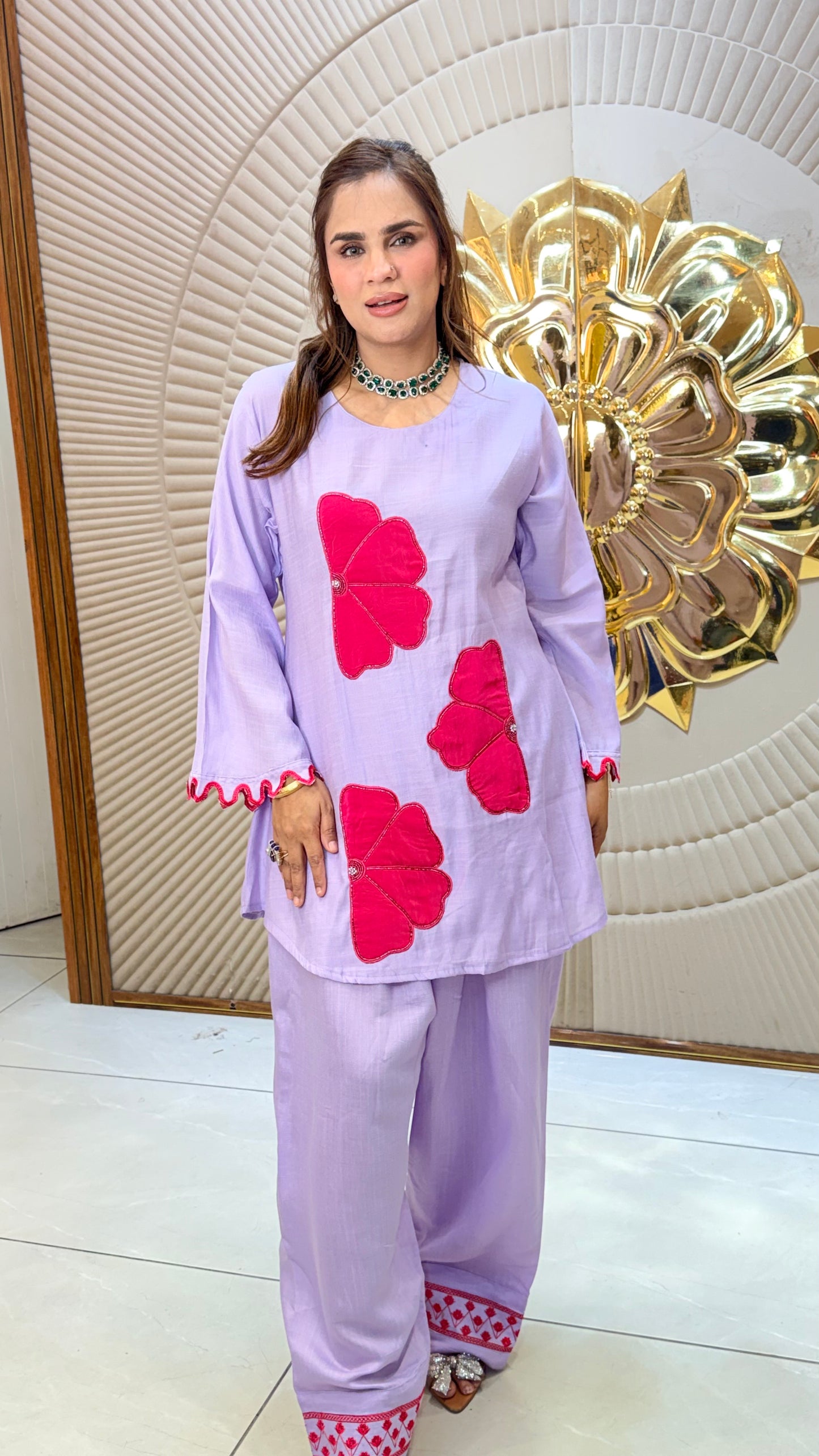 Elegant Farshi Co-ord Set PC3425