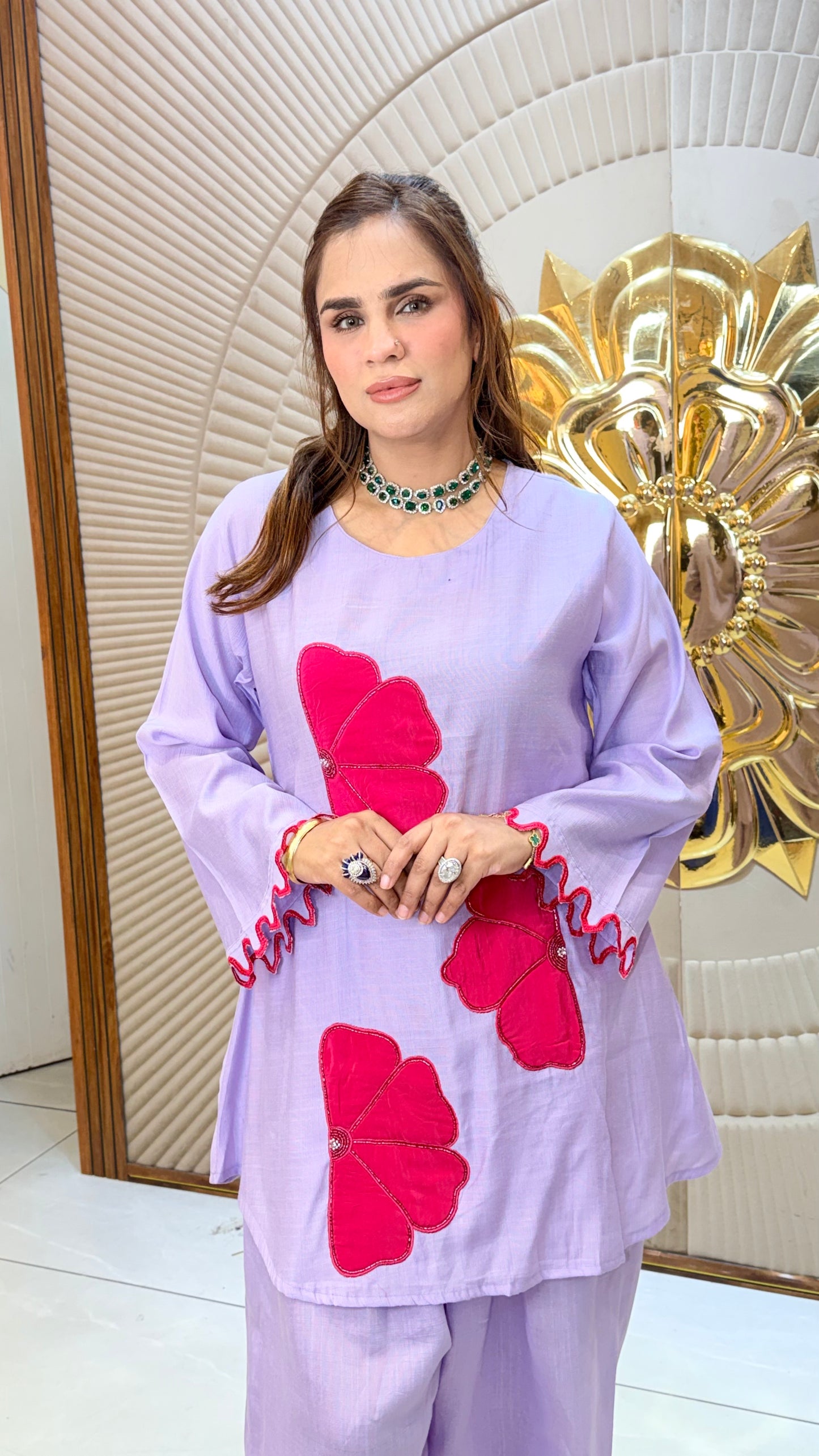 Elegant Farshi Co-ord Set PC3425