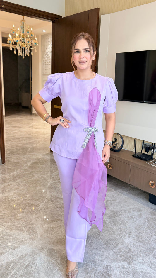 Beautiful lilac two-piece set  PC3439