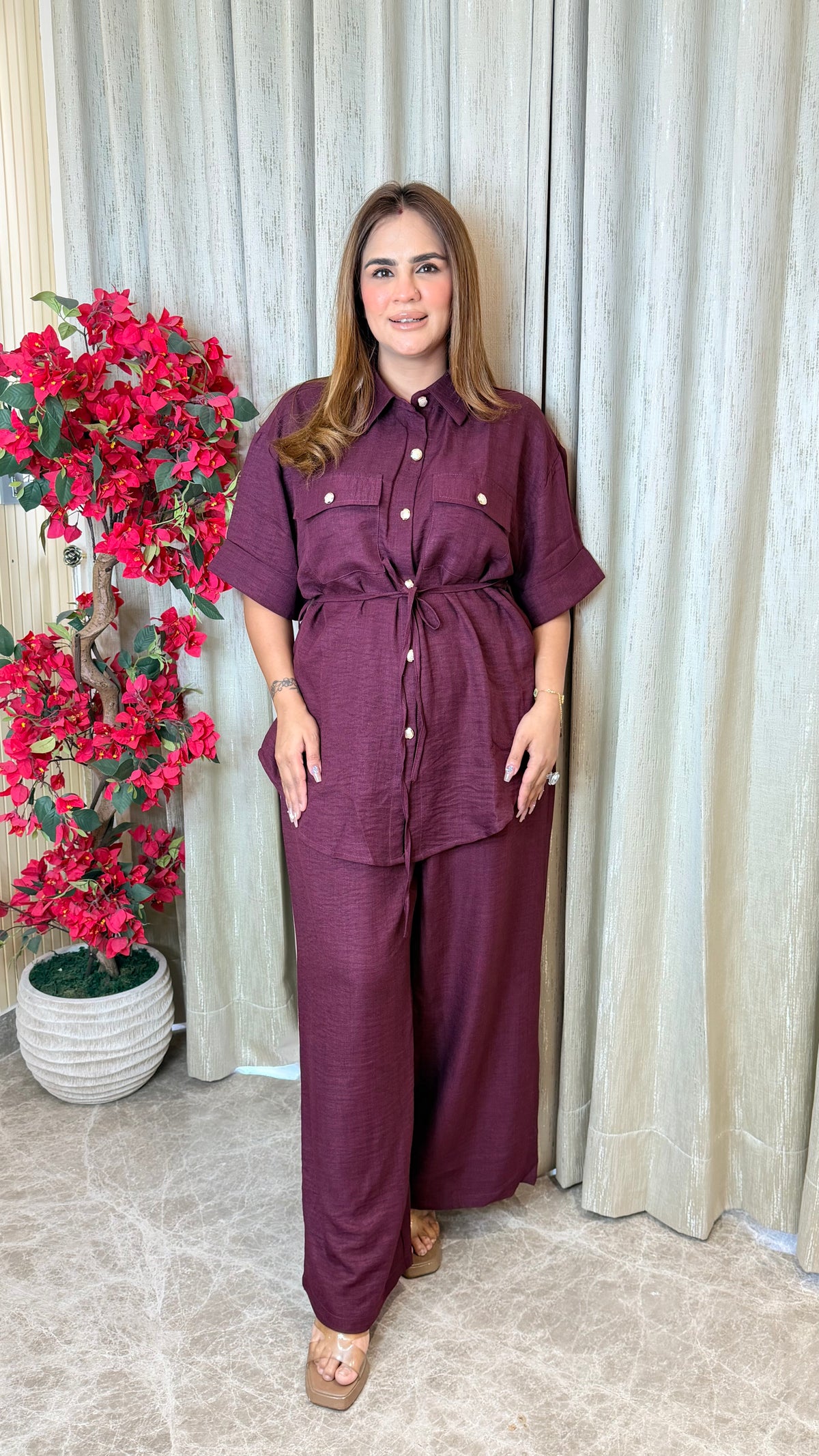 Elegant Linen co-ord set PC3500