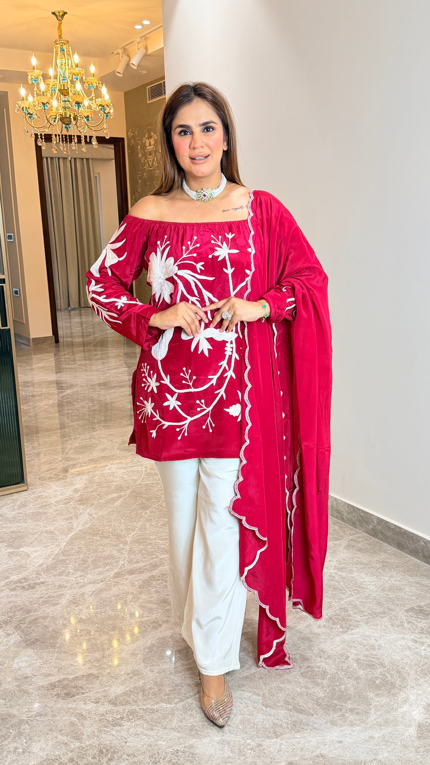 Elegant Noorjaha Three Piece Set PC3512