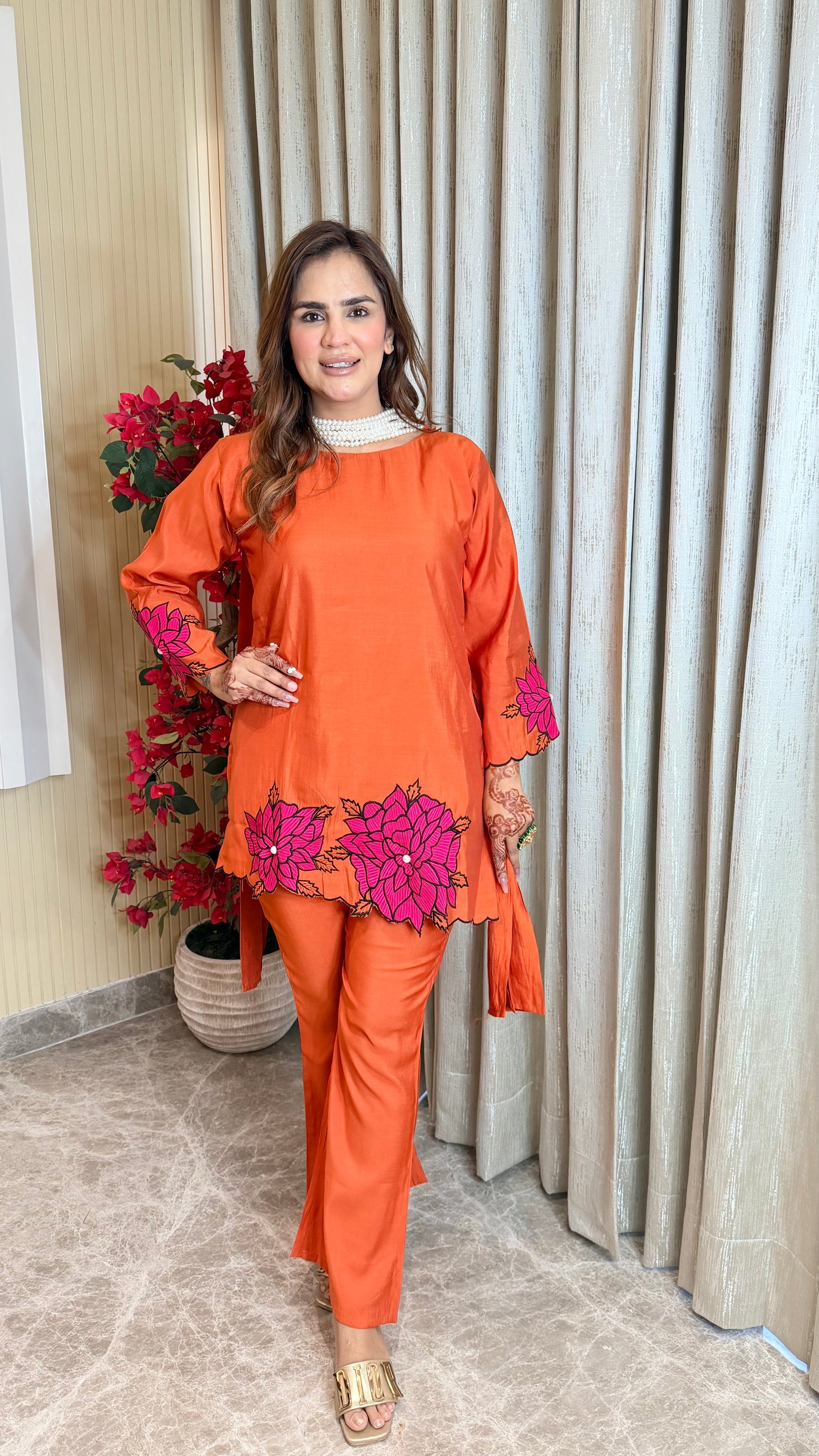 Beautiful tunic and trouser co-ord set PC3531