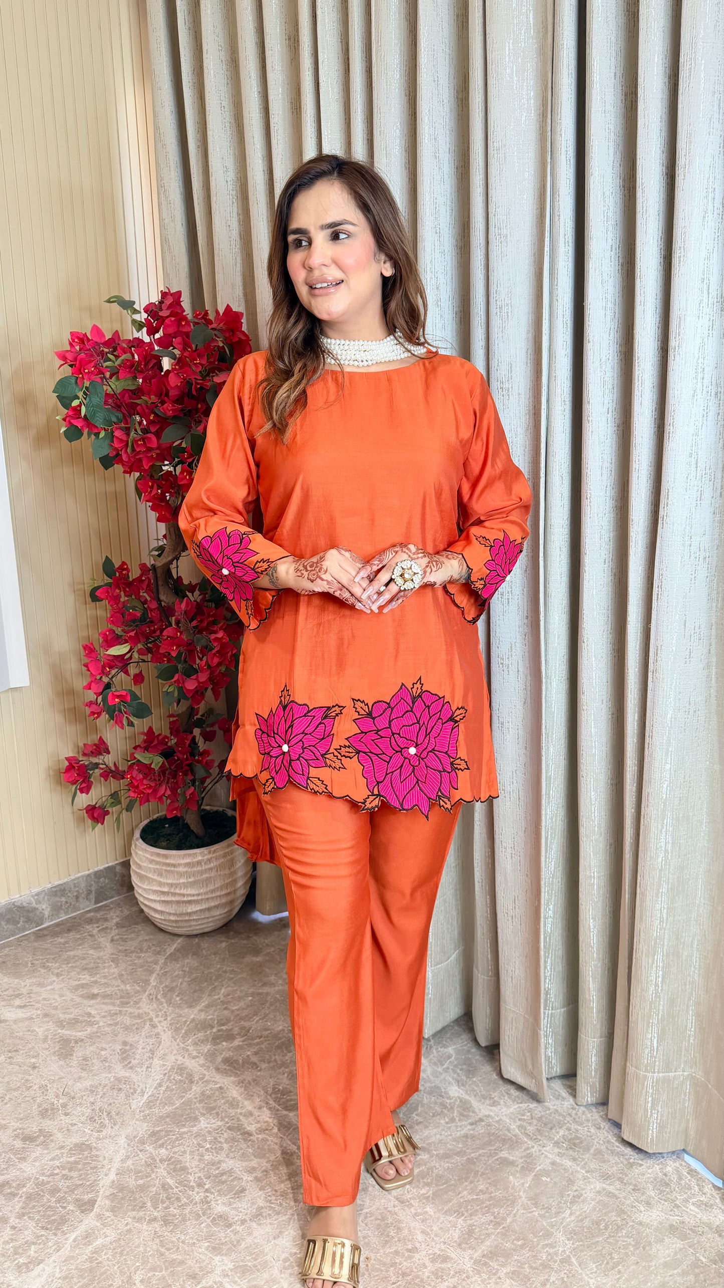 Beautiful tunic and trouser co-ord set PC3531