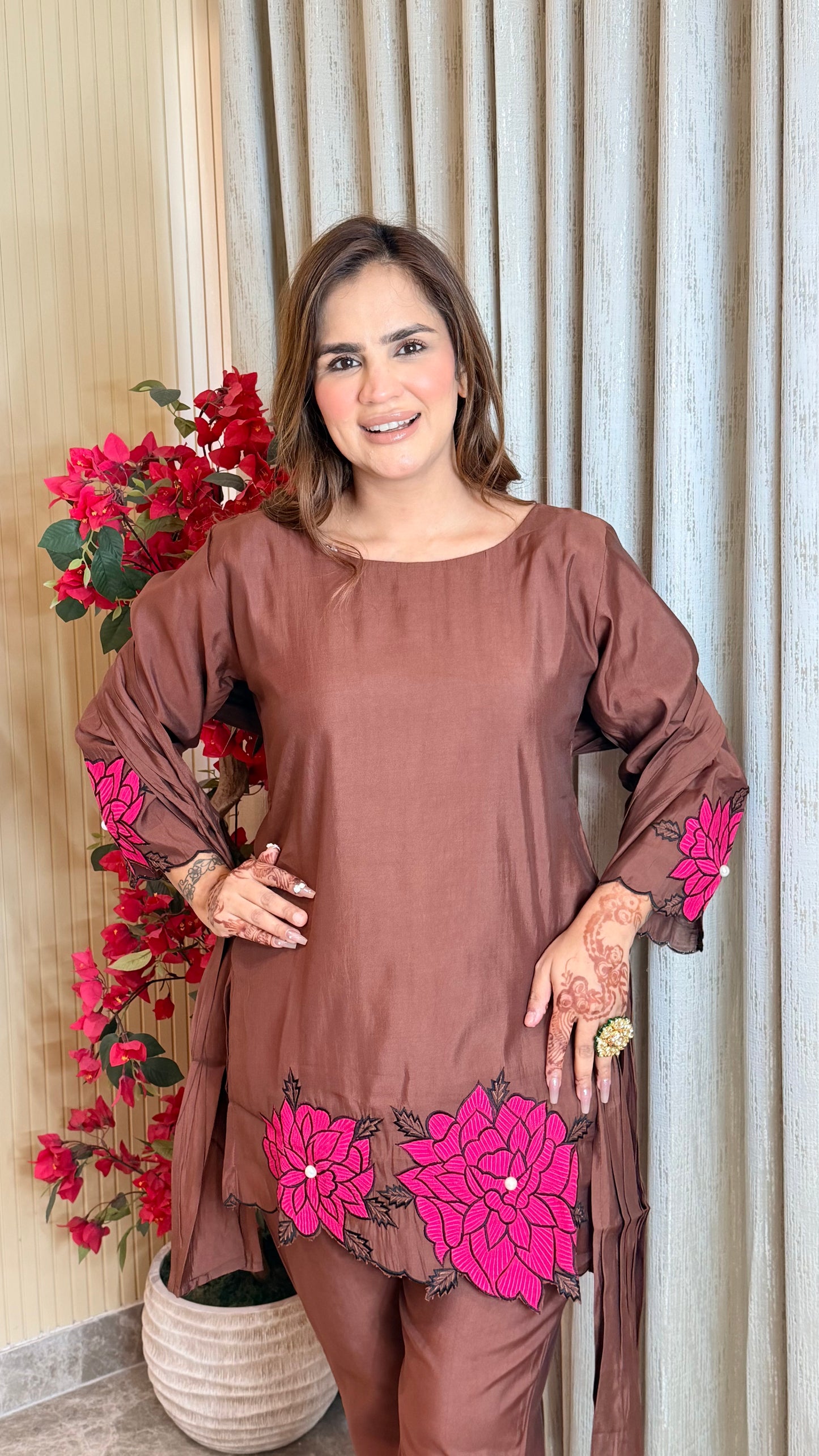 Beautiful tunic and trouser co-ord set PC3531