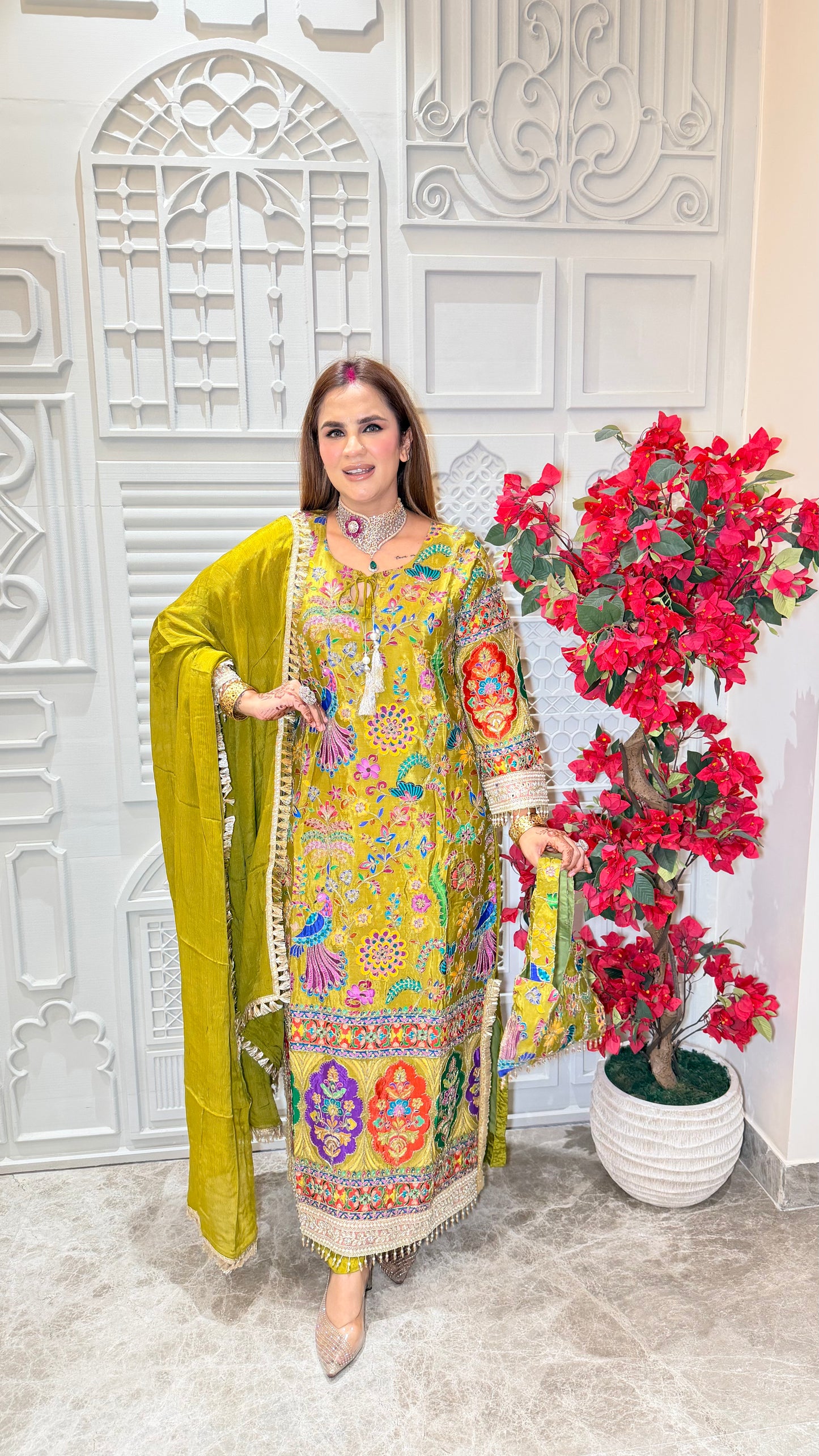 Beautiful Pratisha Four-Piece Set PC3536