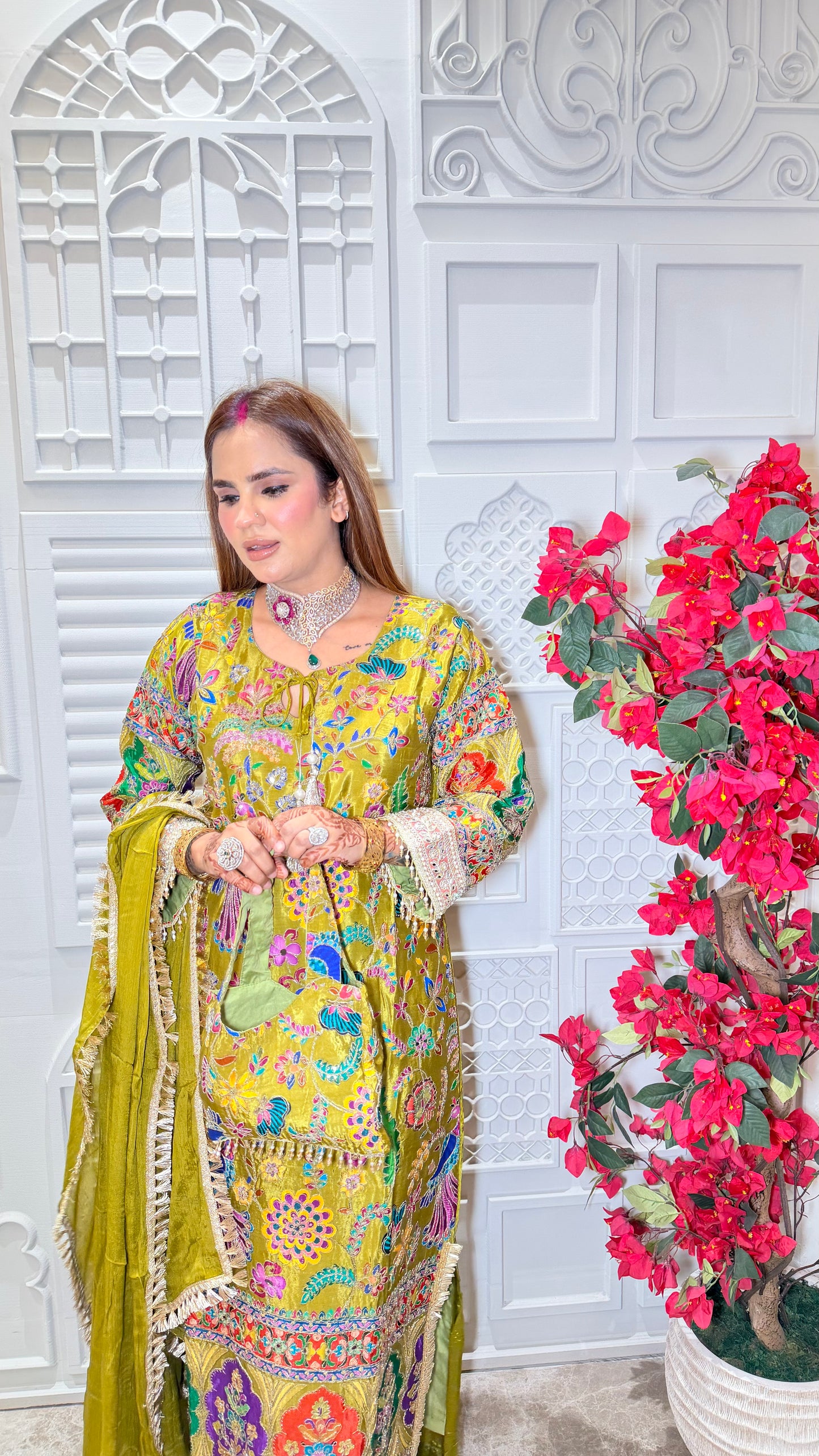 Beautiful Pratisha Four-Piece Set PC3536