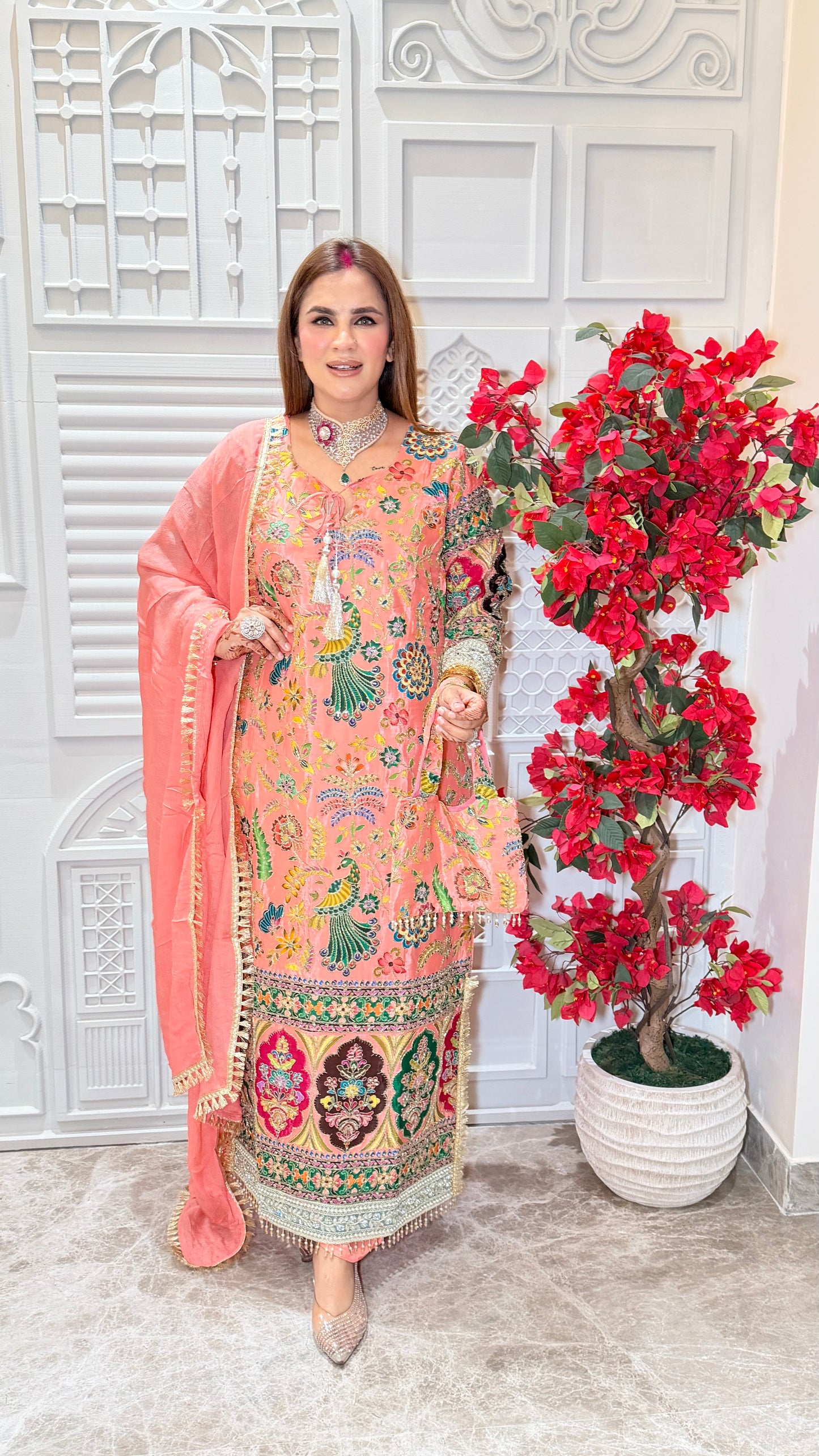 Beautiful Pratisha Four-Piece Set PC3536
