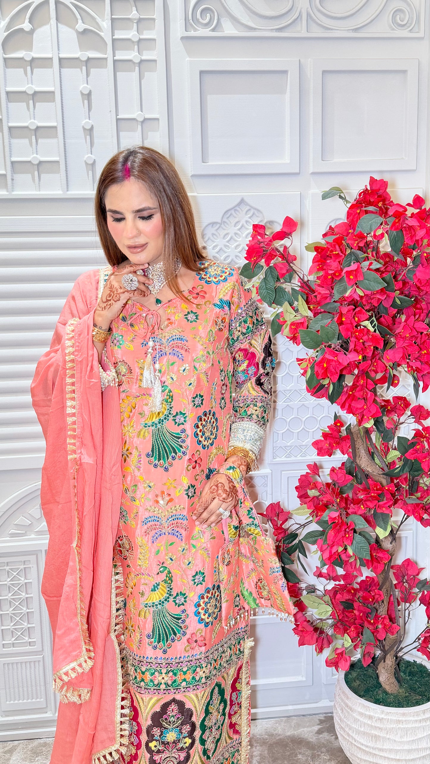 Beautiful Pratisha Four-Piece Set PC3536