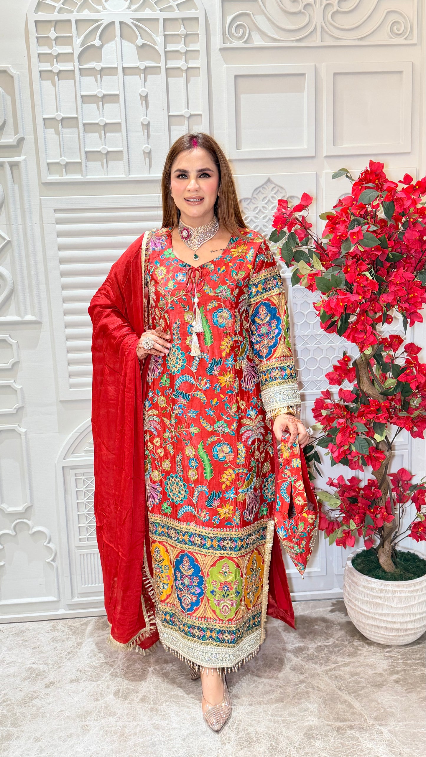 Beautiful Pratisha Four-Piece Set PC3536