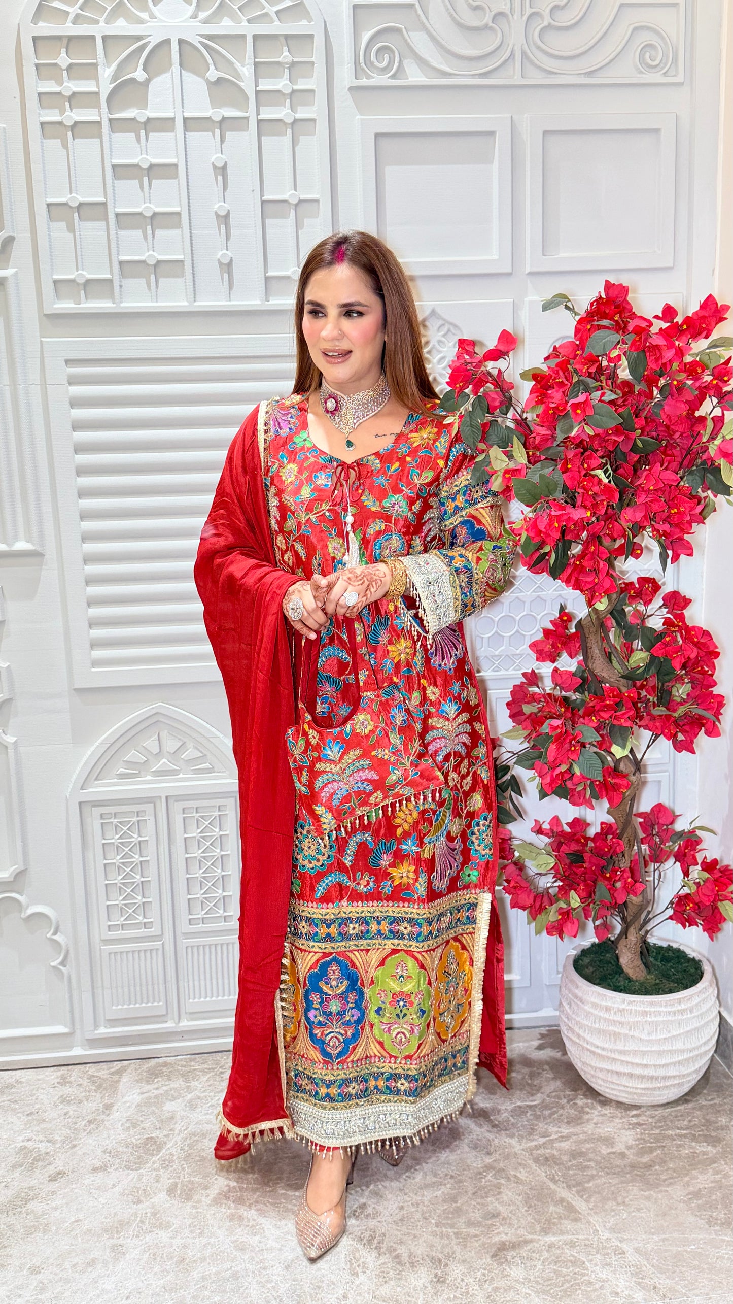 Beautiful Pratisha Four-Piece Set PC3536