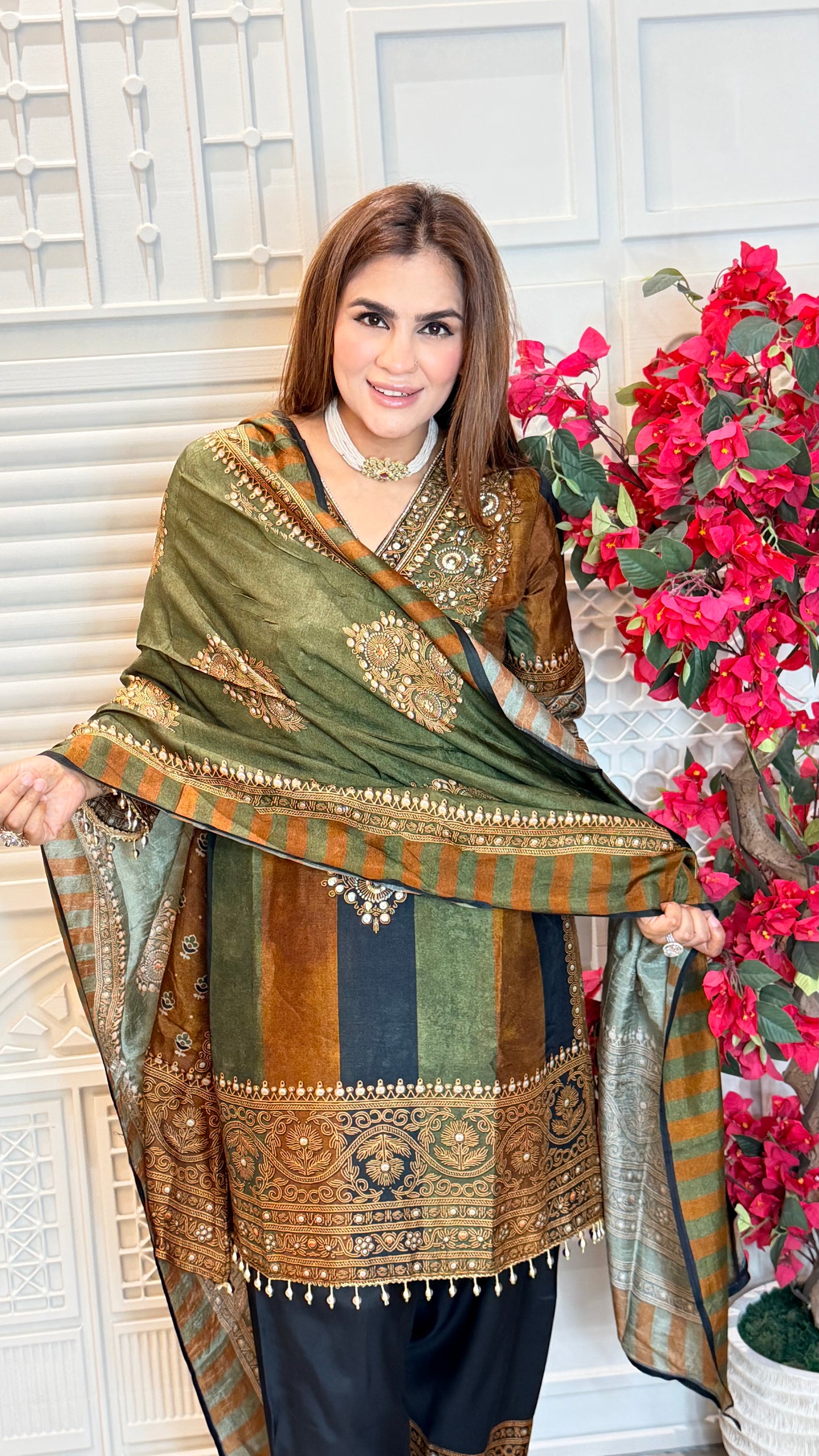Beautiful Shree Printed Farshi Salwar Set PC3572
