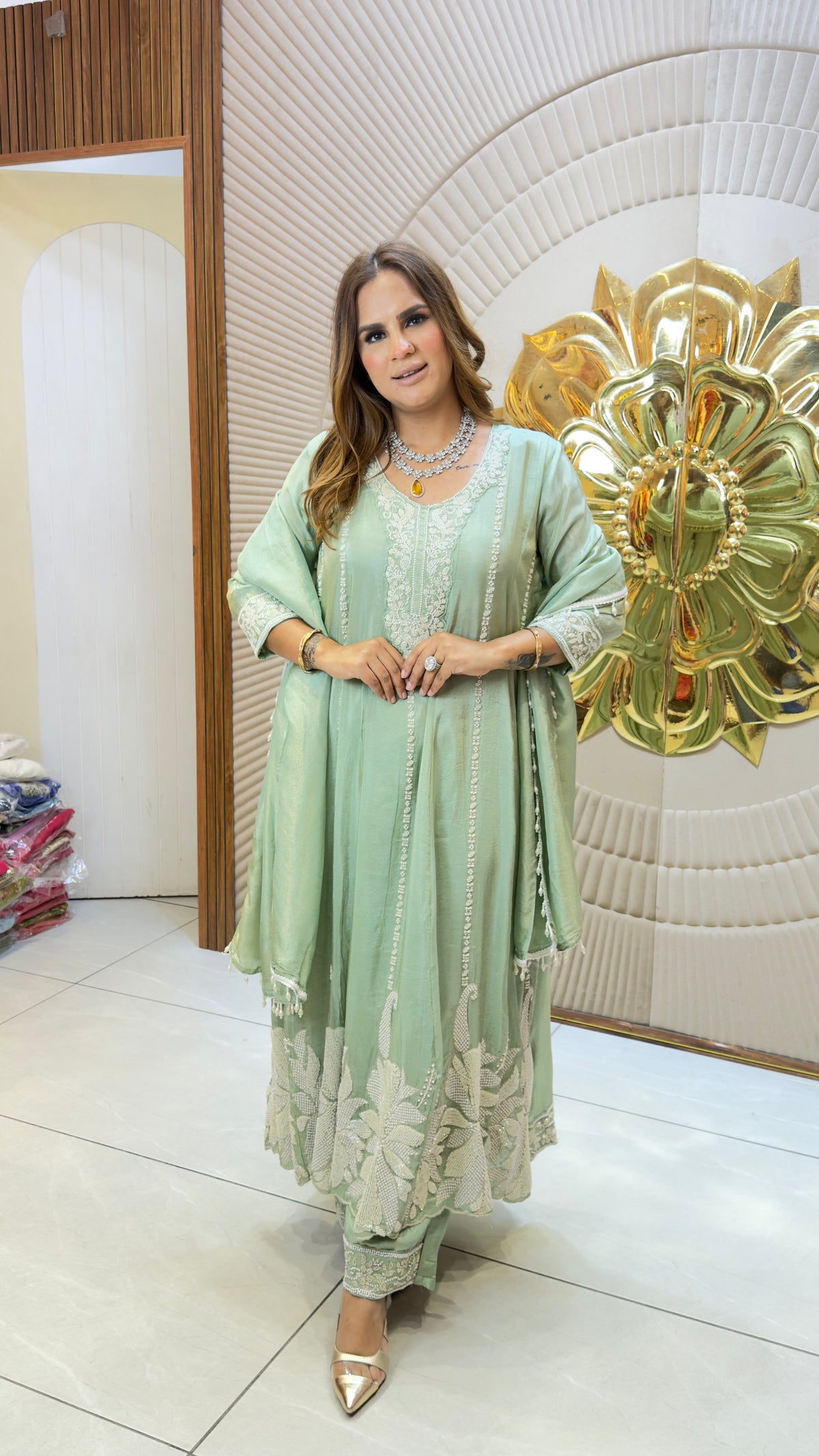 Elegant ethnic suit set PC3729