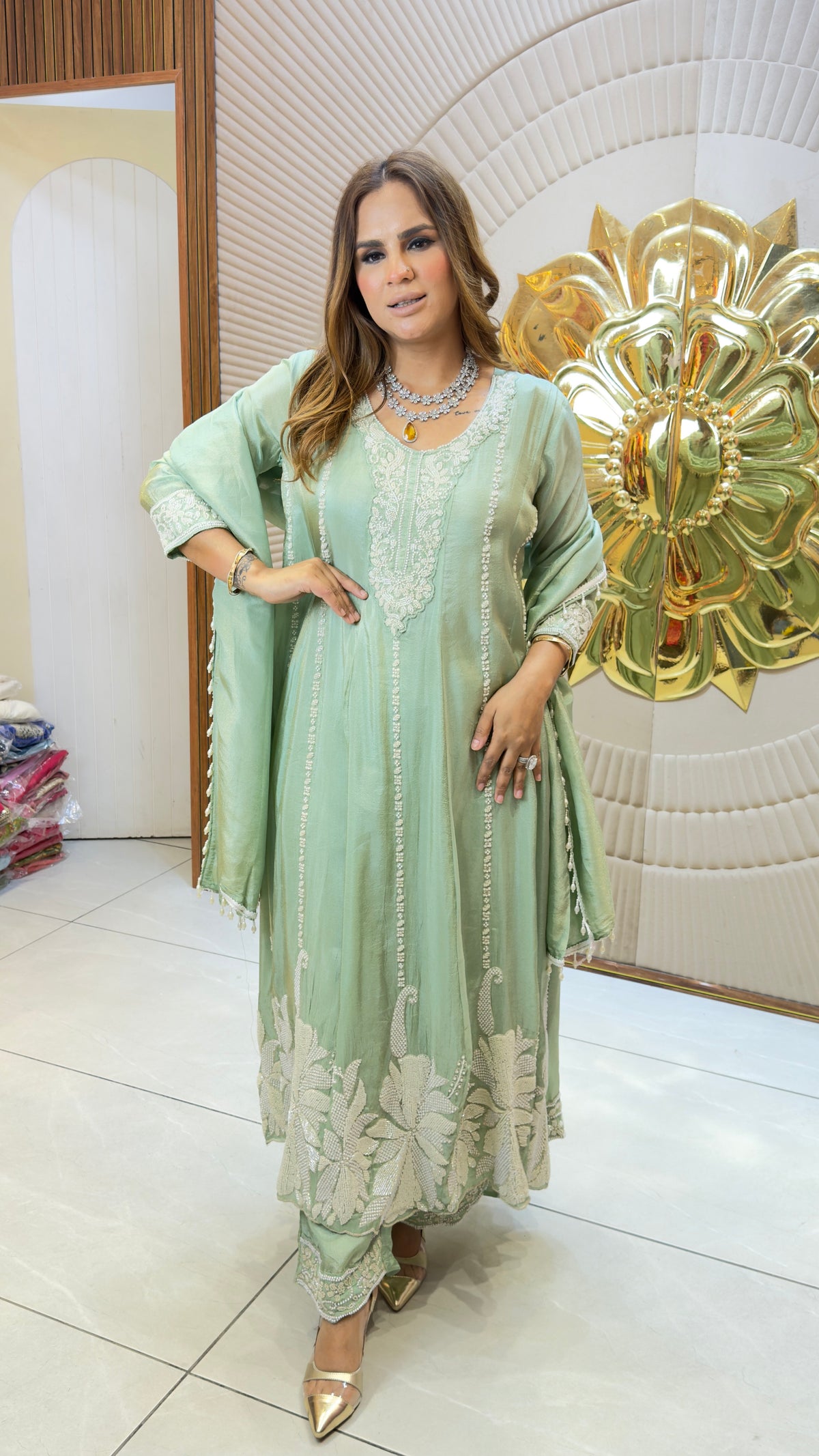 Elegant ethnic suit set PC3729