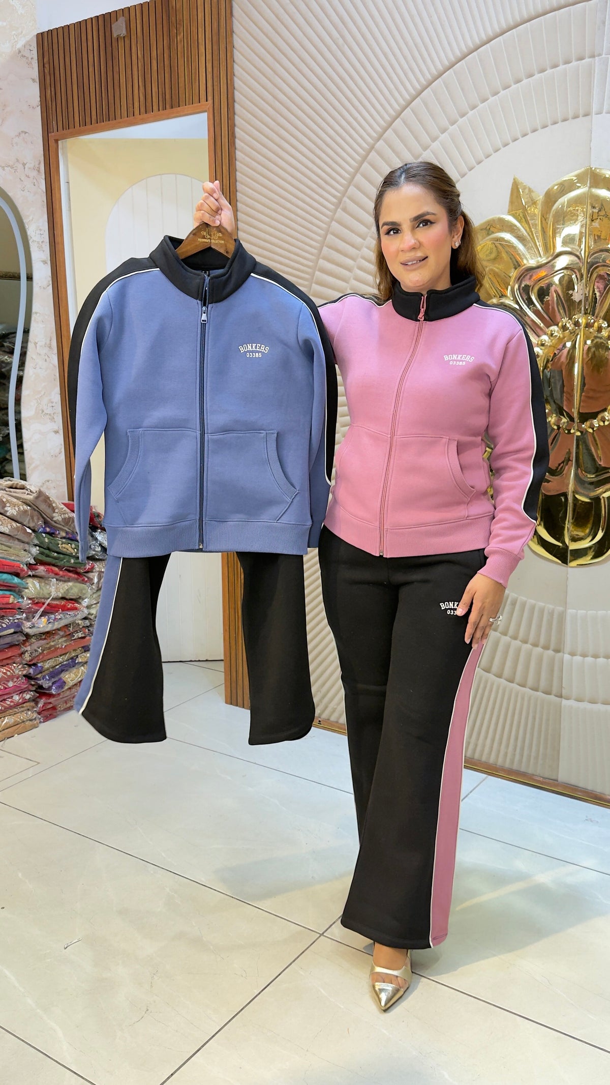Beautiful Wollen Warm trackset pc3788