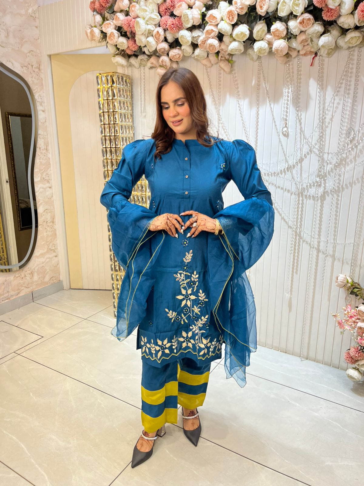 Stunning Floral Suit PC1416