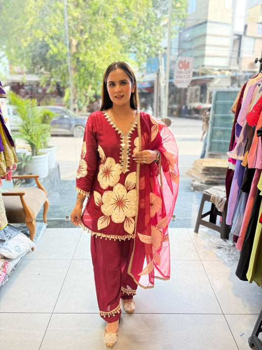 Stunning Floral Suit PC1593