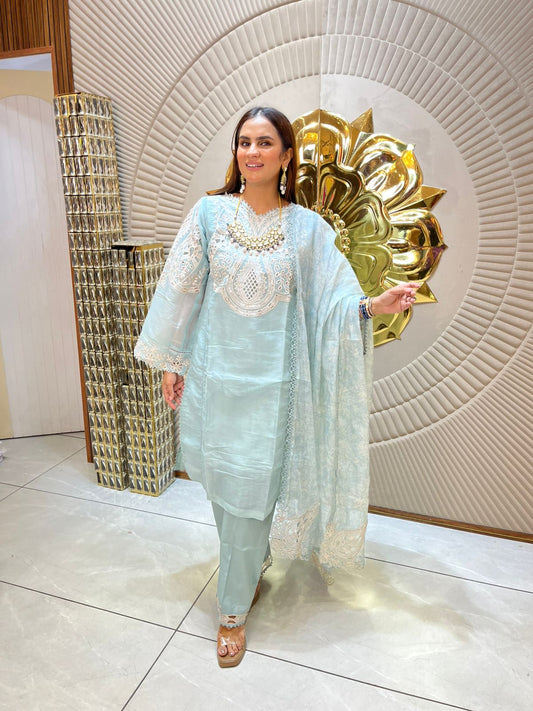 Stunning Laser Cut Suit PC1602
