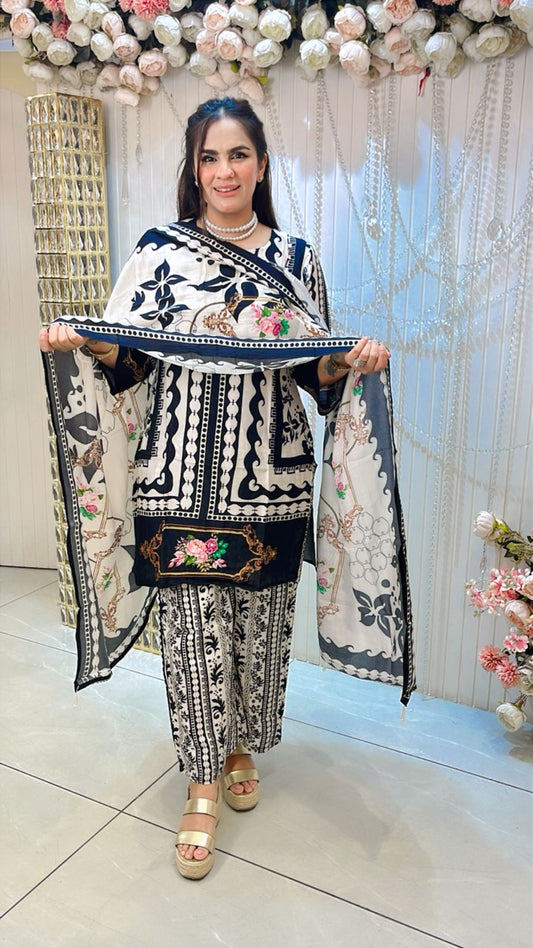 Very Pretty Cotton Suit for Summers PC1222