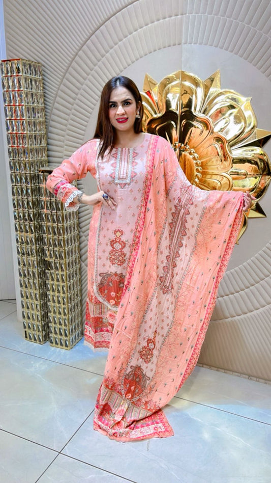 Digital Printed Suit For Summers PC1565