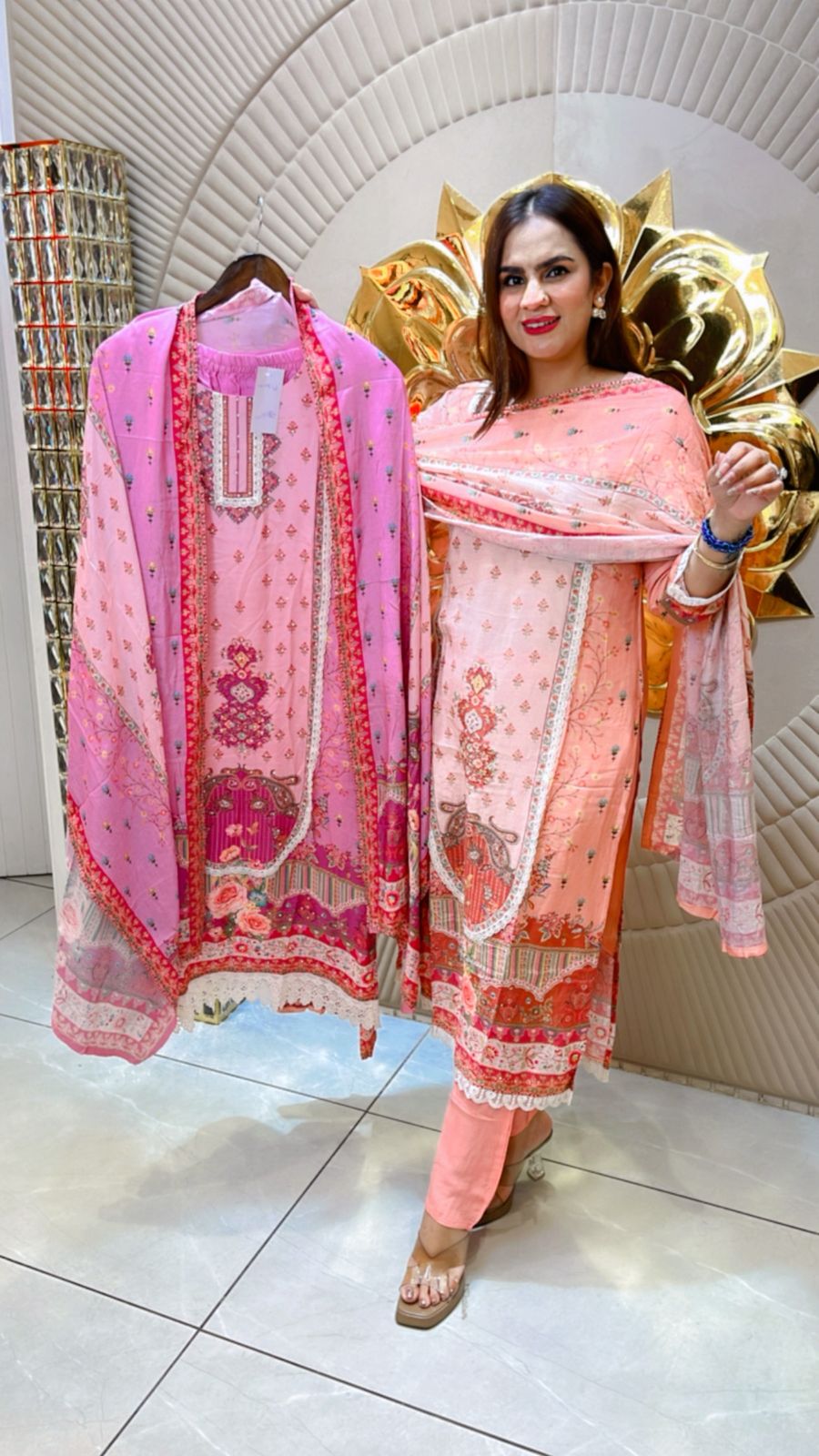 Digital Printed Suit For Summers PC1565