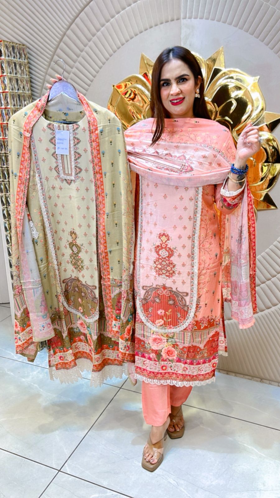 Digital Printed Suit For Summers PC1565